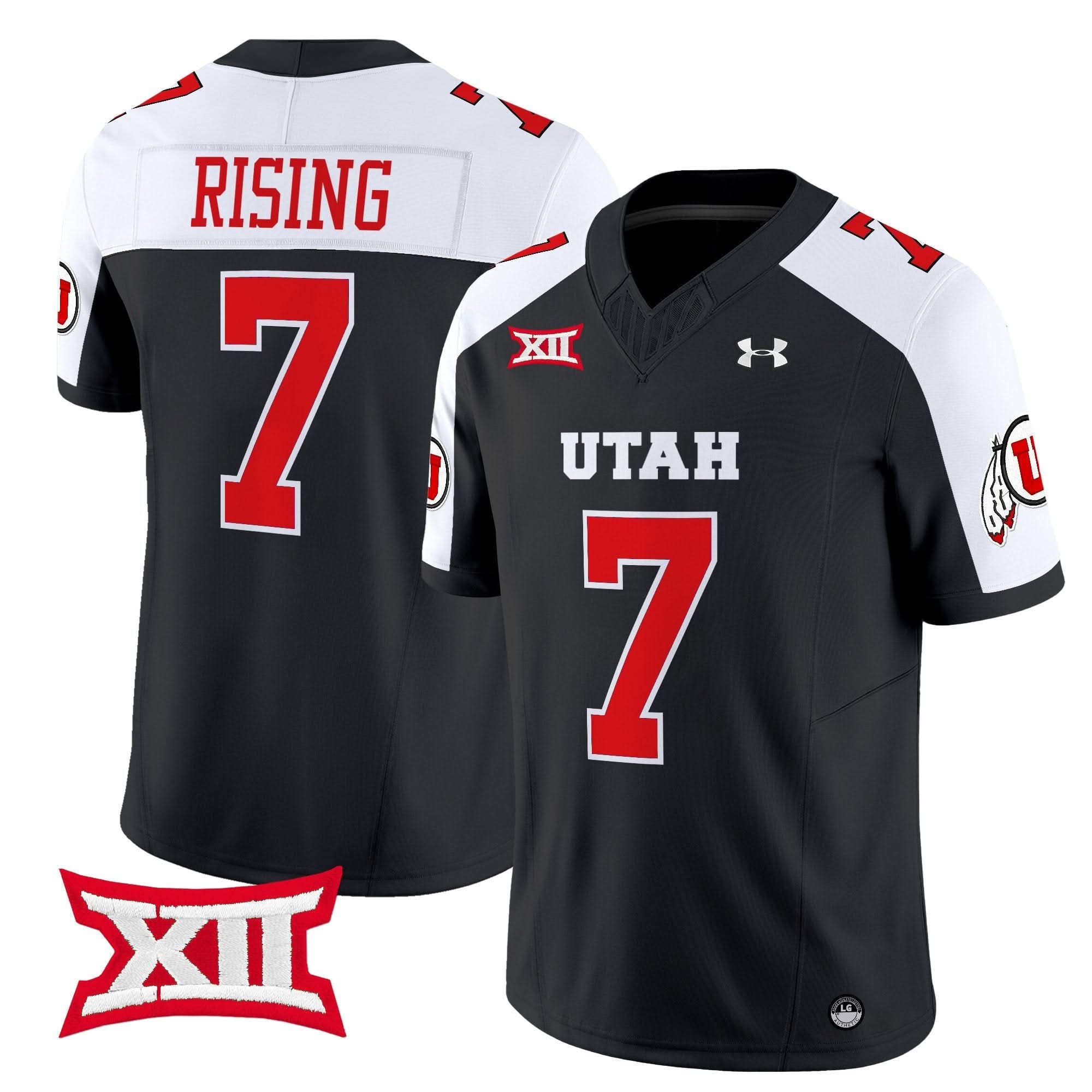 Utah Utes 2025 Vapor Limited Jersey - All Stitched - Image 33