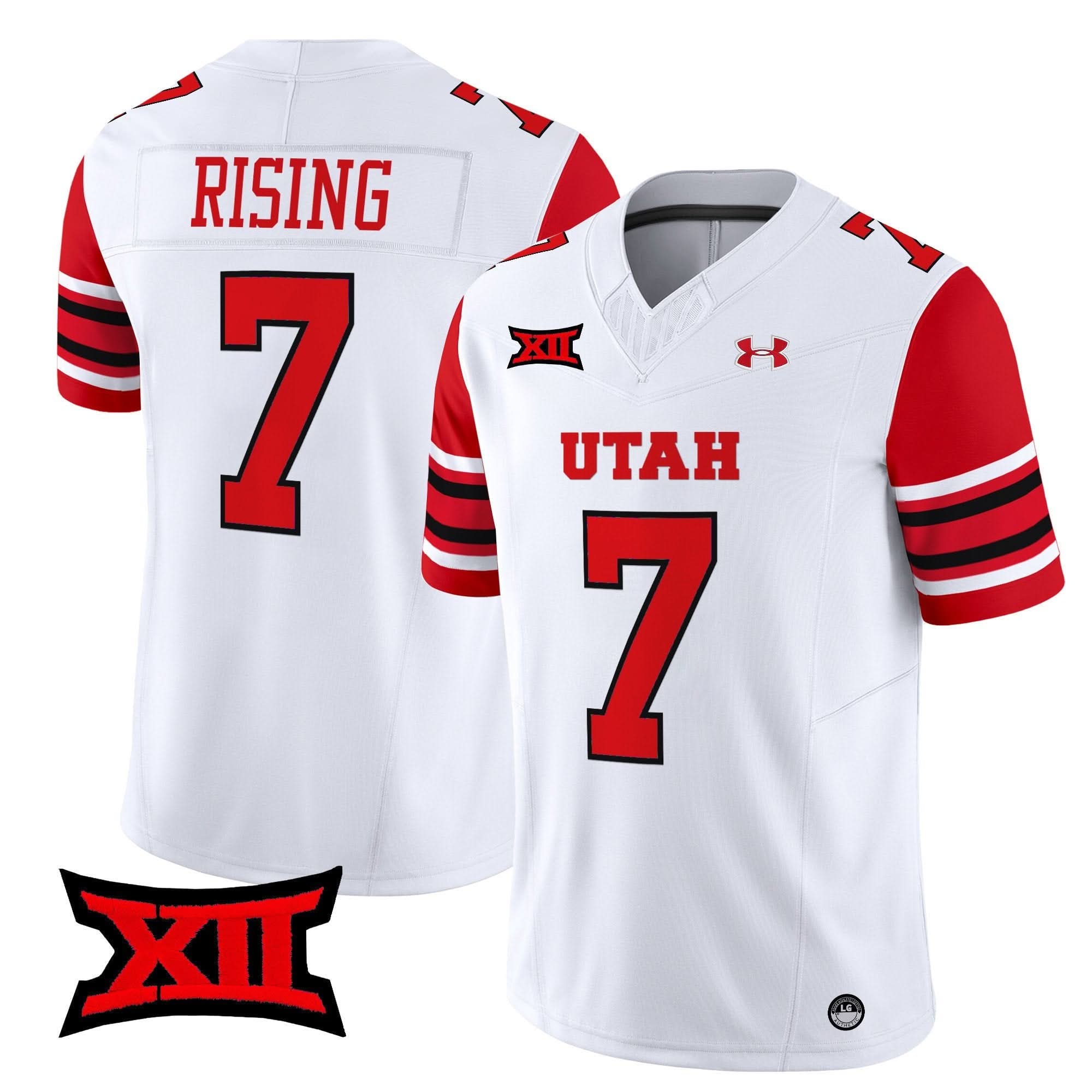Utah Utes 2025 Vapor Limited Jersey - All Stitched - Image 14