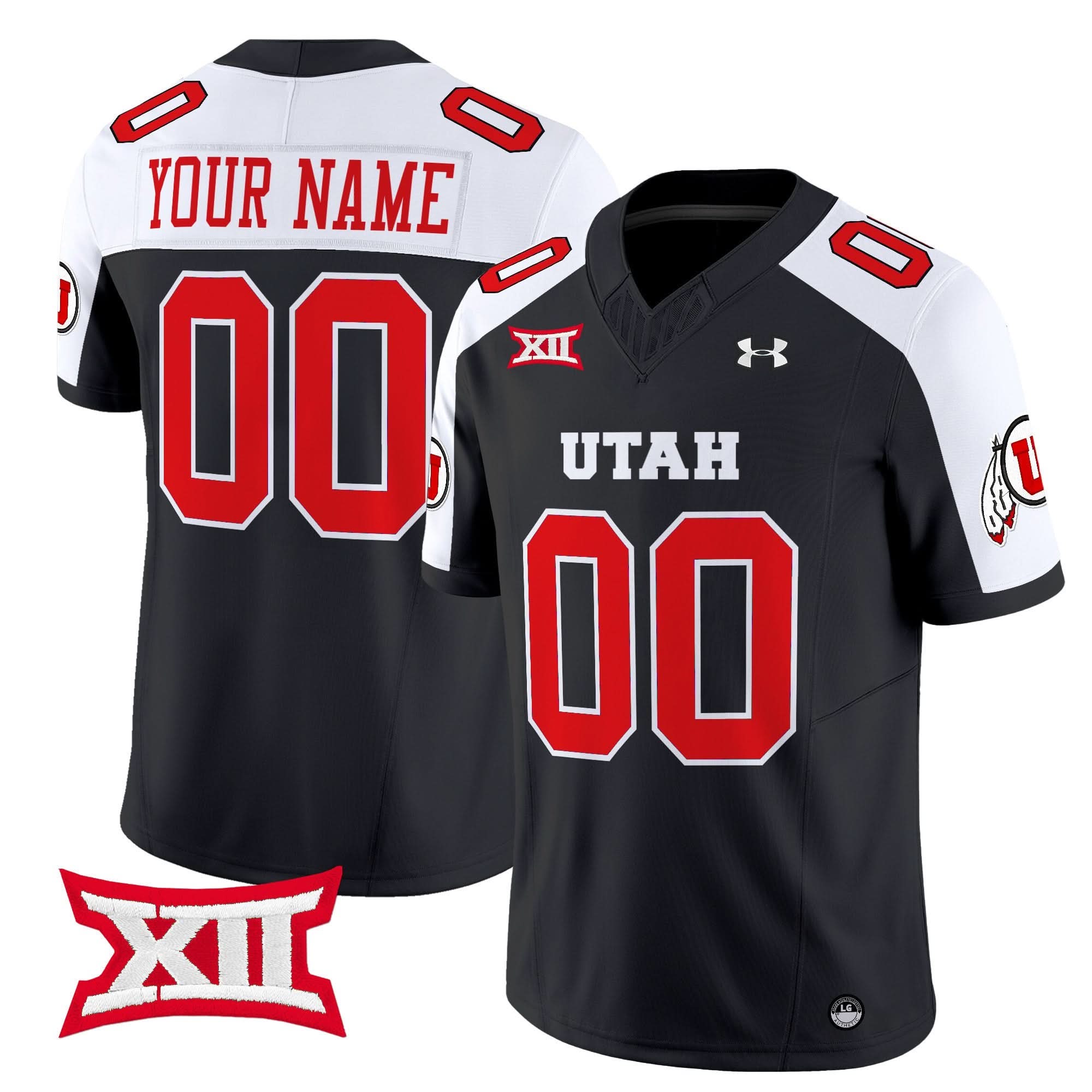 Custom Utah Utes Jersey 2025 Name and Number Vapor Limited - All Stitched - Image 5