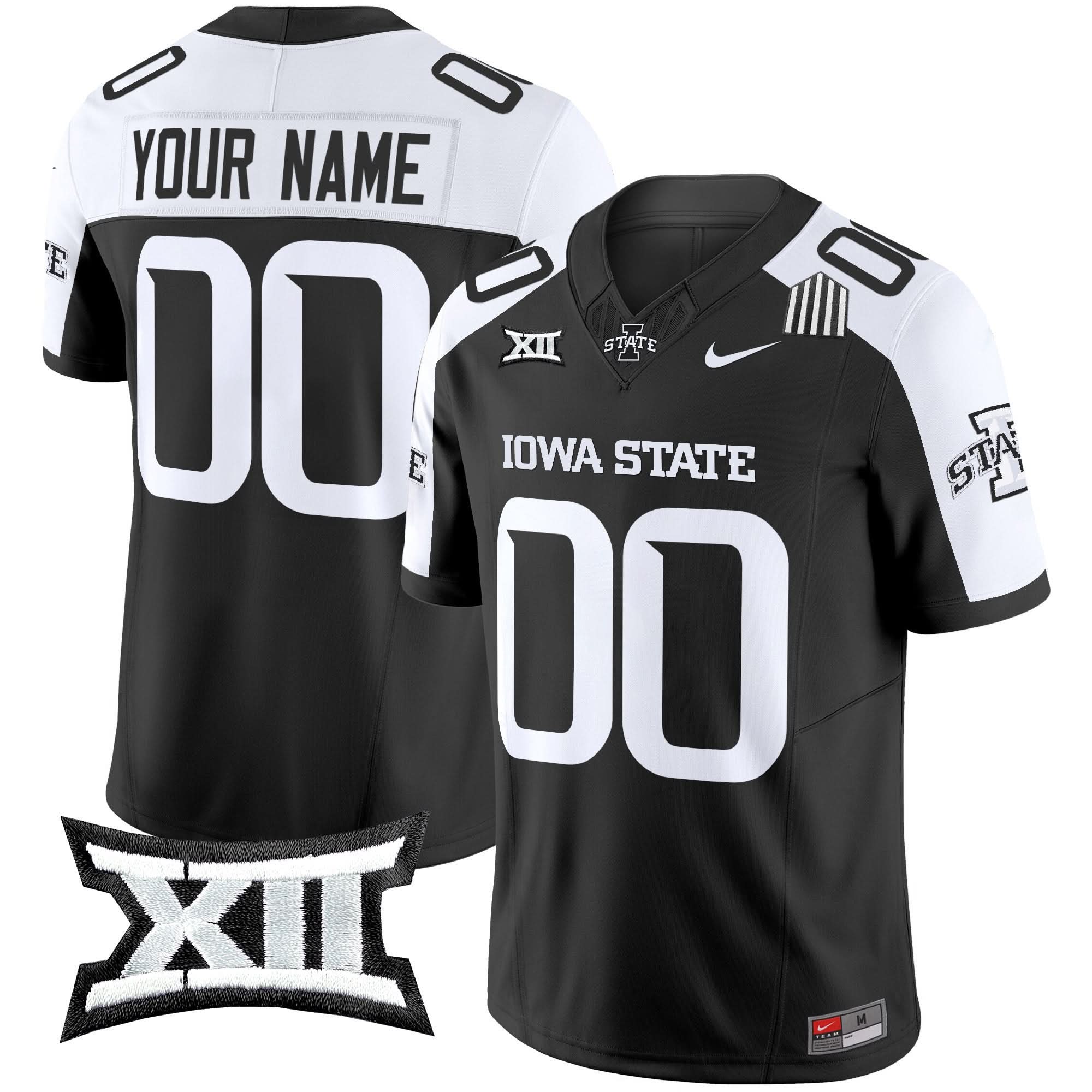 Custom Iowa State Cyclones Jersey Name, Number 2025 Vapor Limited - All Stitched - Image 2