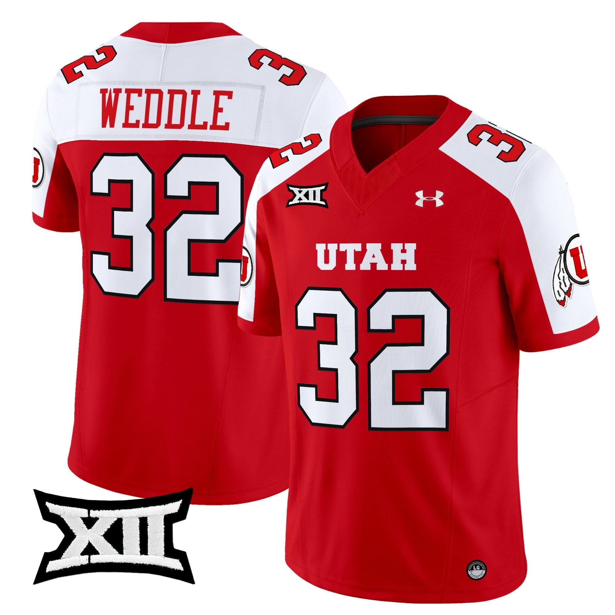 Utah Utes 2025 Vapor Limited Jersey - All Stitched - Image 25