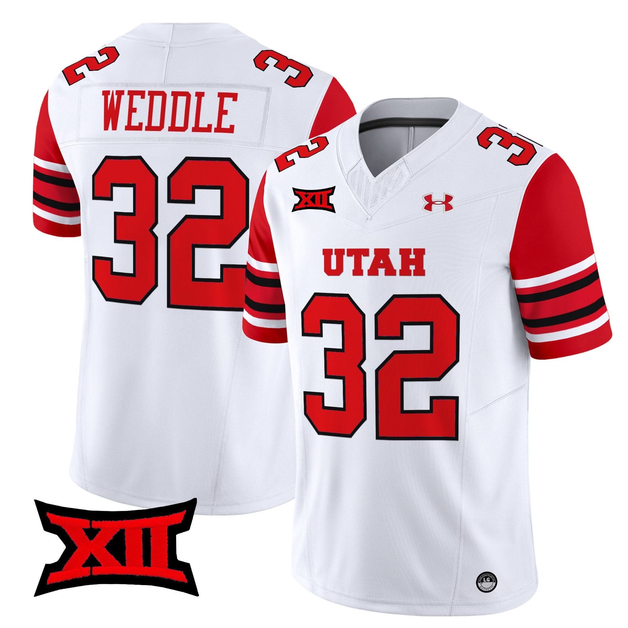 Utah Utes 2025 Vapor Limited Jersey - All Stitched - Image 15