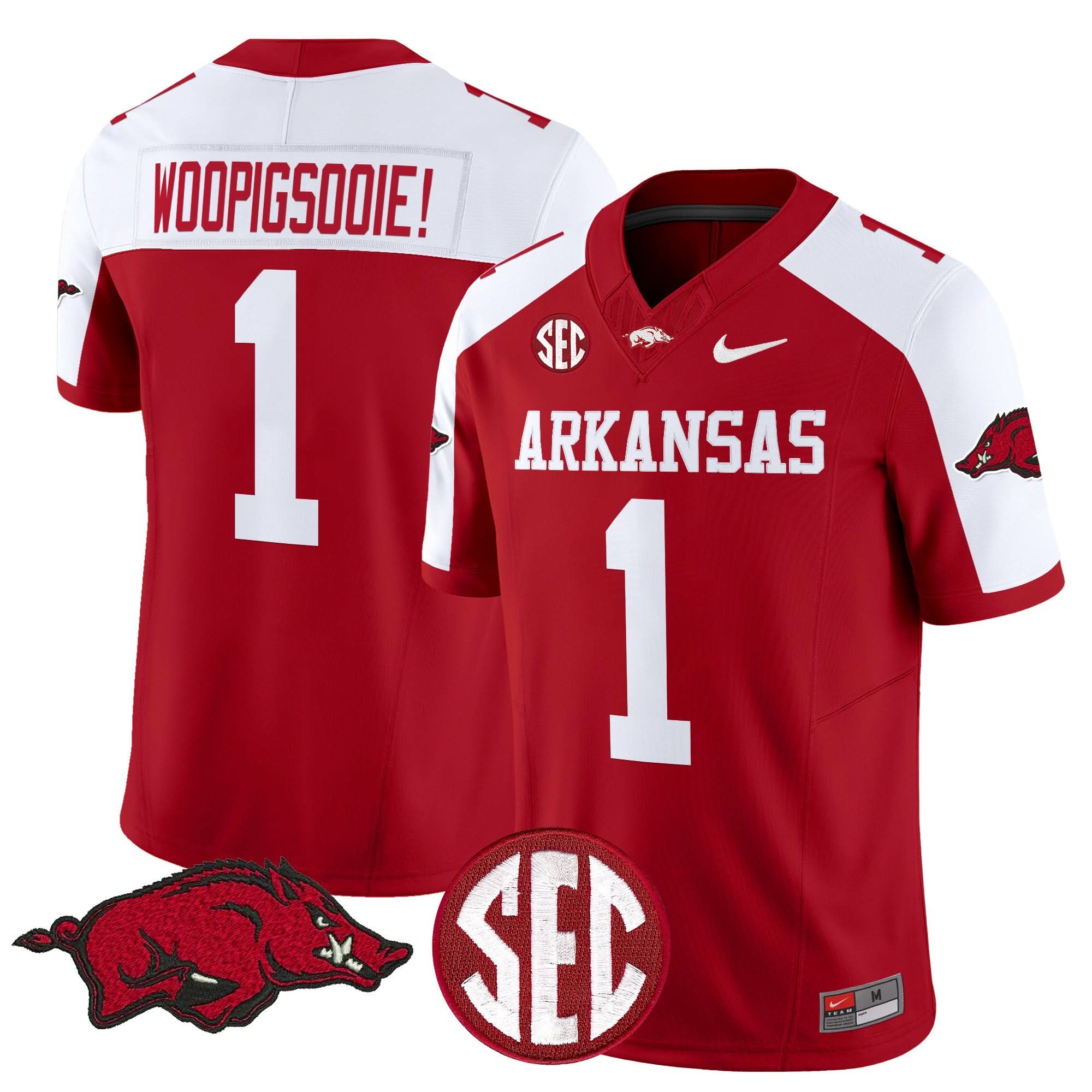 Arkansas Razorbacks Vapor Limited Jersey - All Stitched - Image 26