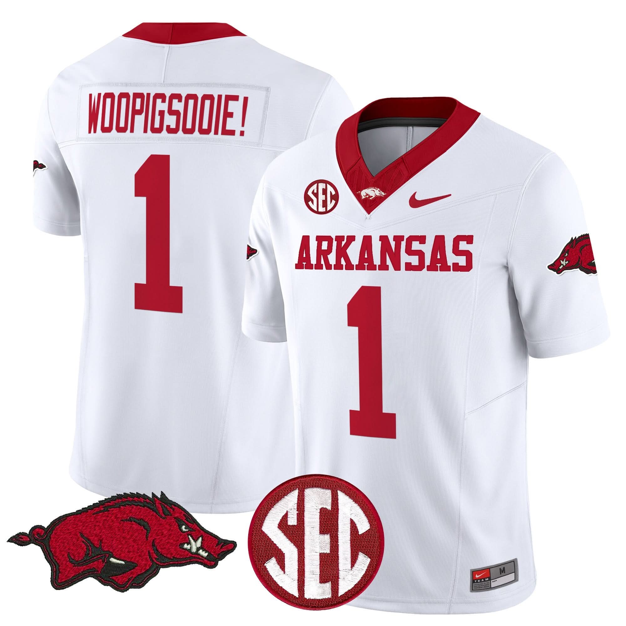Arkansas Razorbacks Vapor Limited Jersey - All Stitched - Image 15