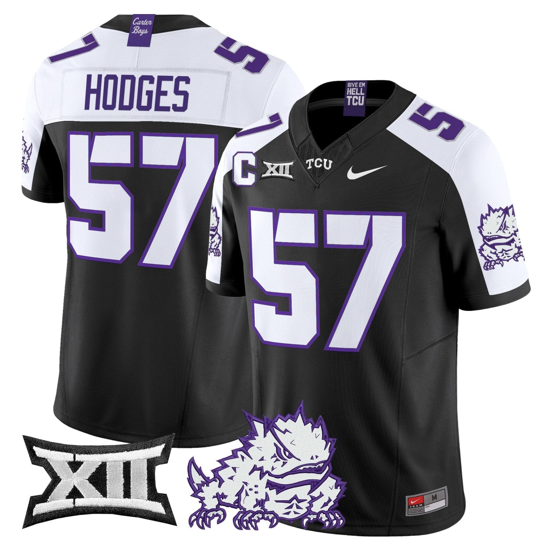 TCU Horned Frogs 2025 Vapor Limited Jersey - All stitched - Image 36