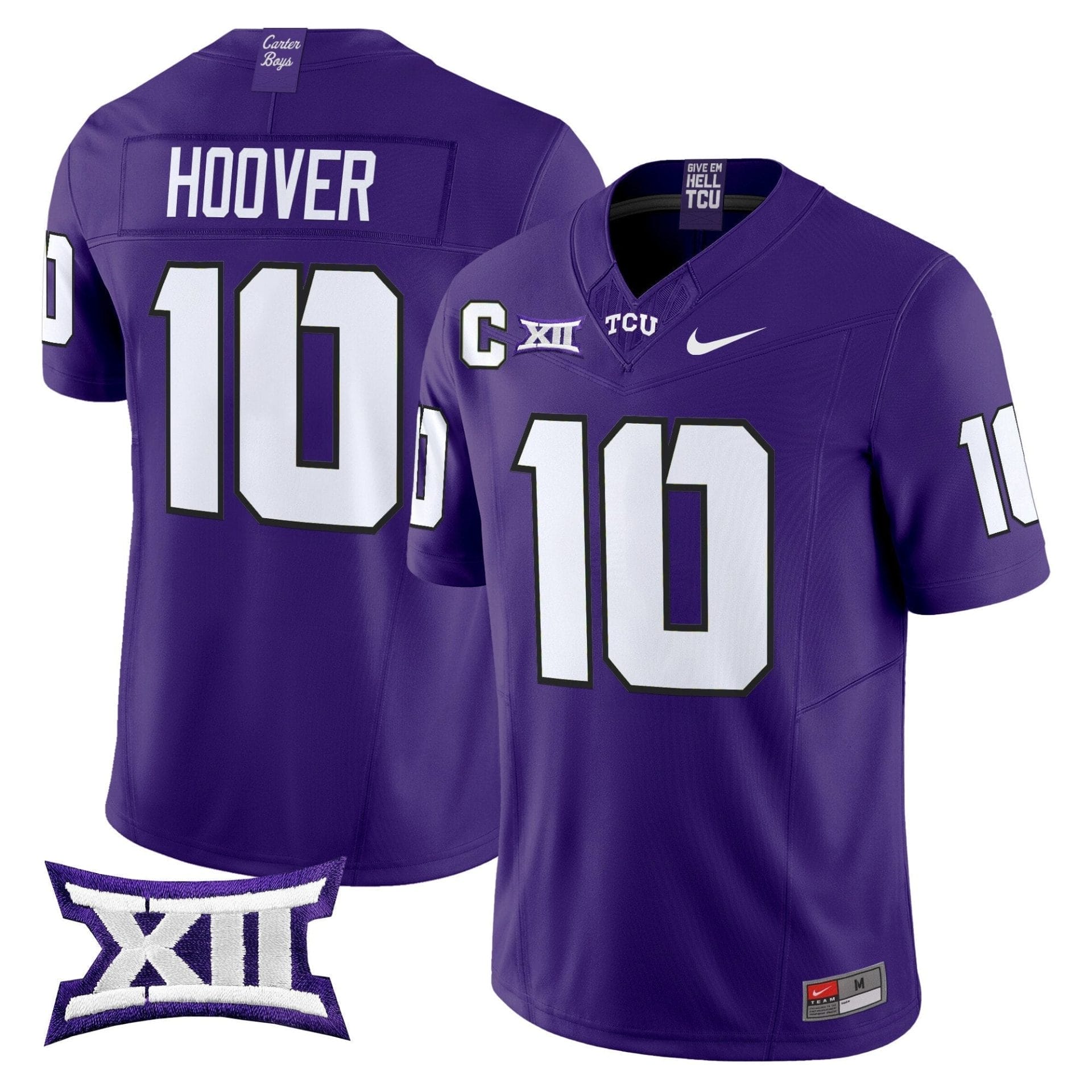 TCU Horned Frogs 2025 Vapor Limited Jersey - All stitched - Image 40