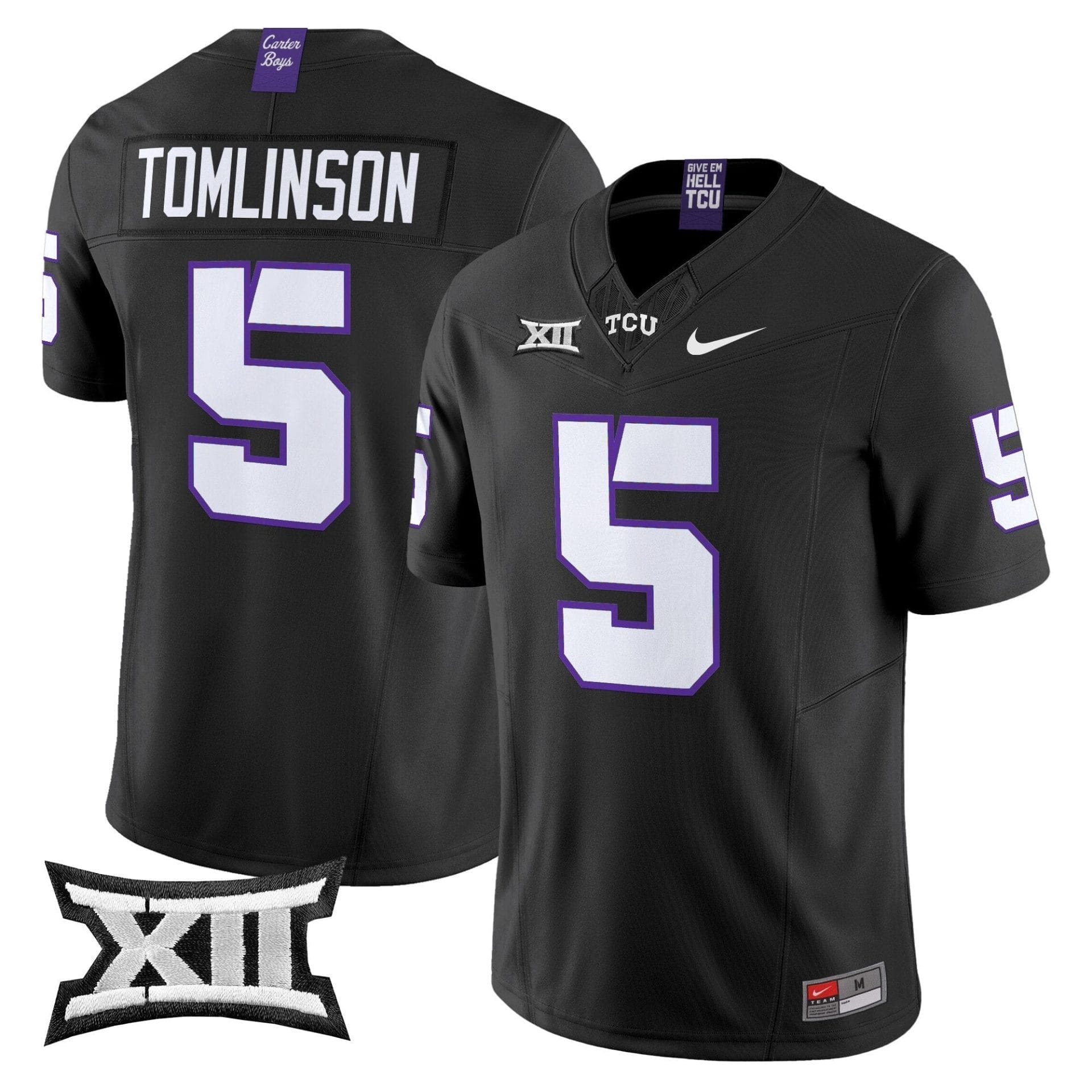 TCU Horned Frogs 2025 Vapor Limited Jersey - All stitched - Image 27