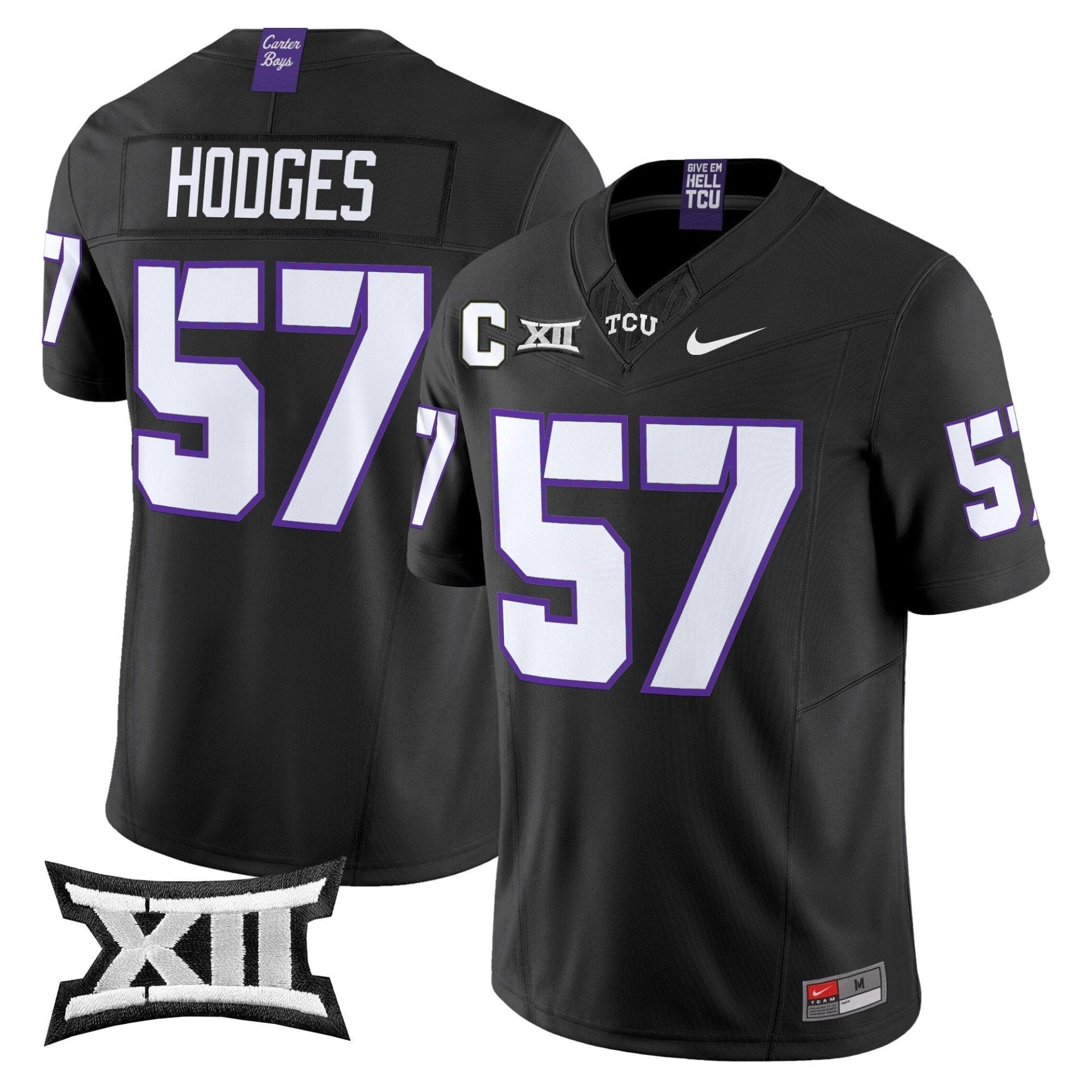 TCU Horned Frogs 2025 Vapor Limited Jersey - All stitched - Image 25