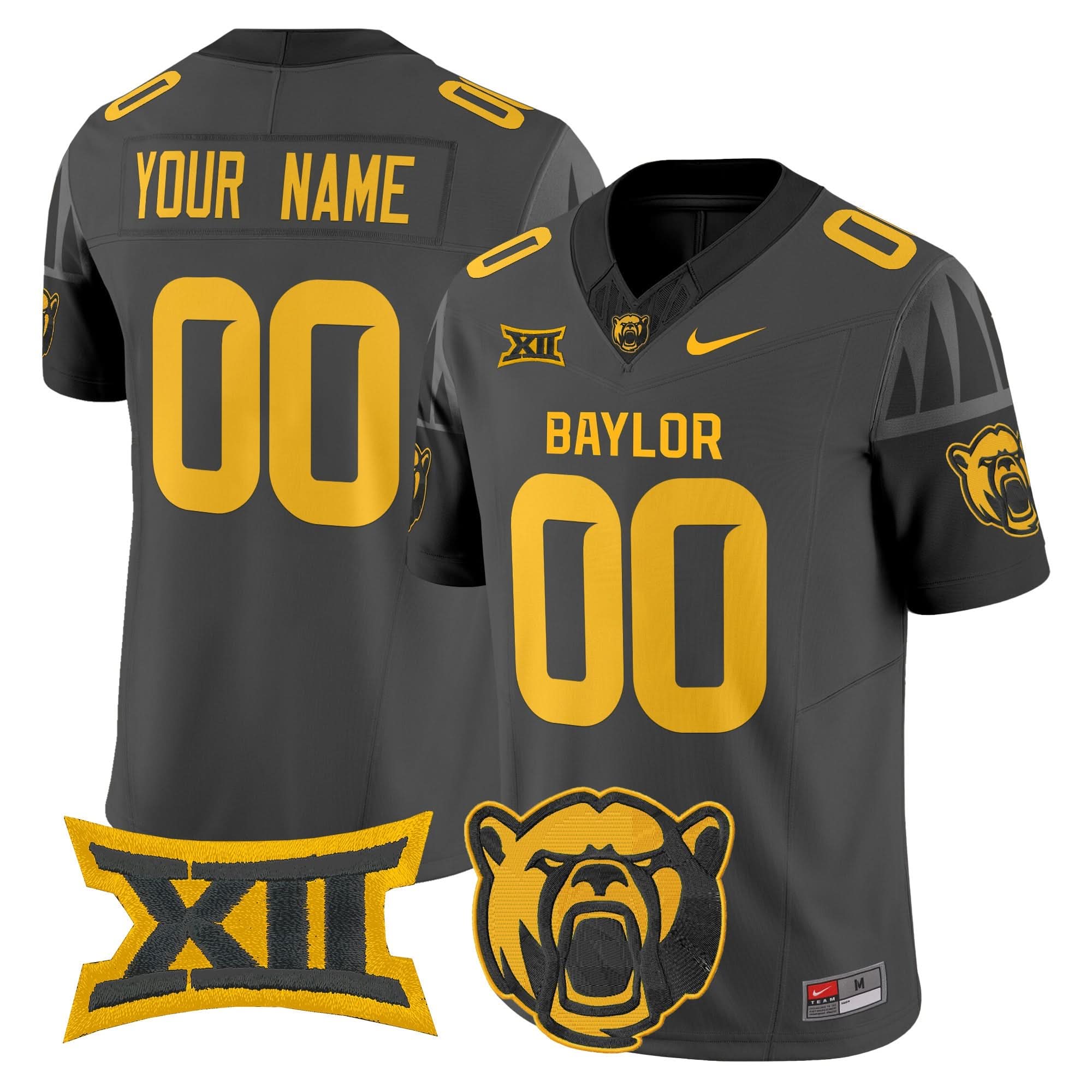 Custom Baylor Bears Jersey Name, Number 2025 Vapor Limited - All Stitched - Image 3