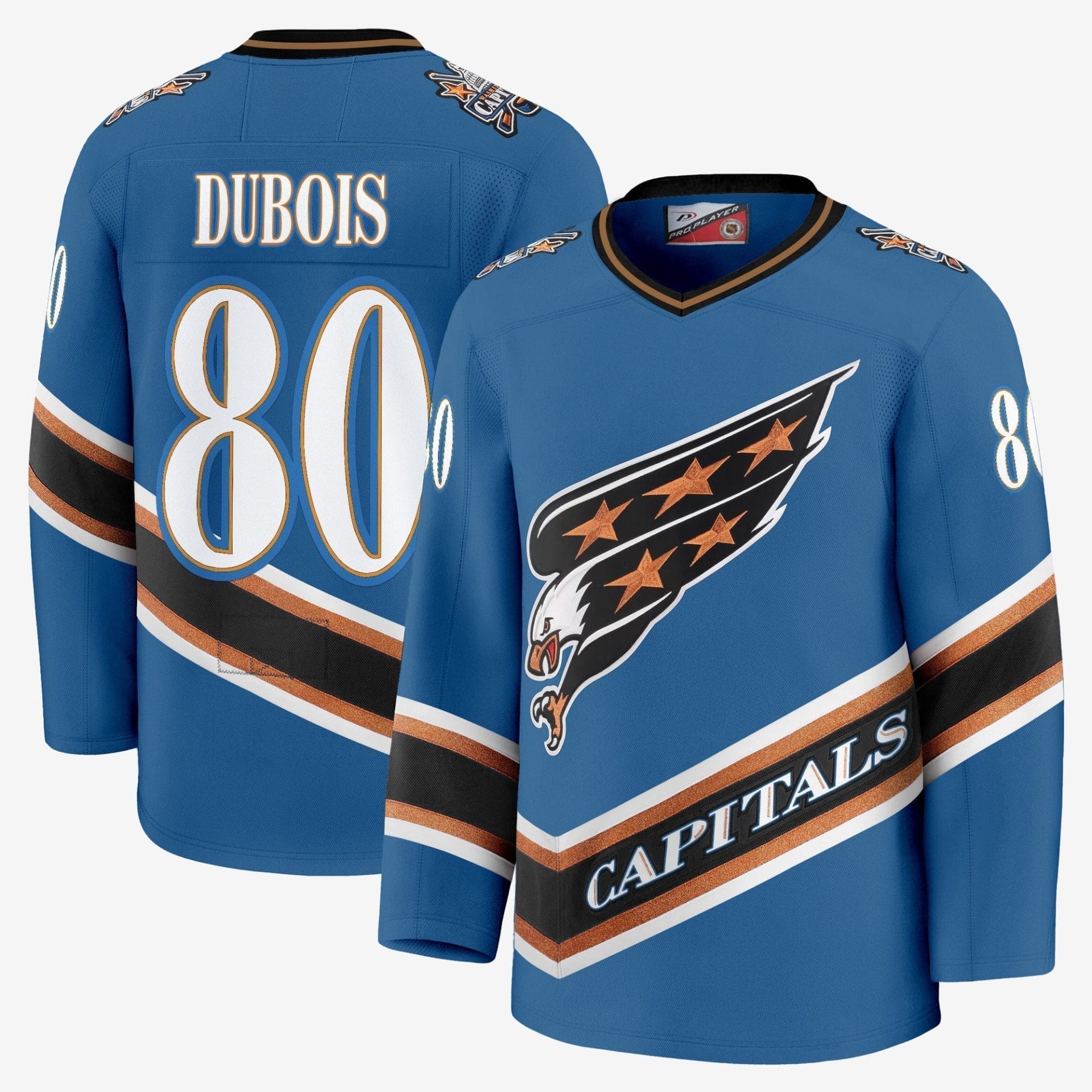 Men Washington Capitals Screaming Eagle Jersey Collection (1995-2024) - All Stitched - Image 17