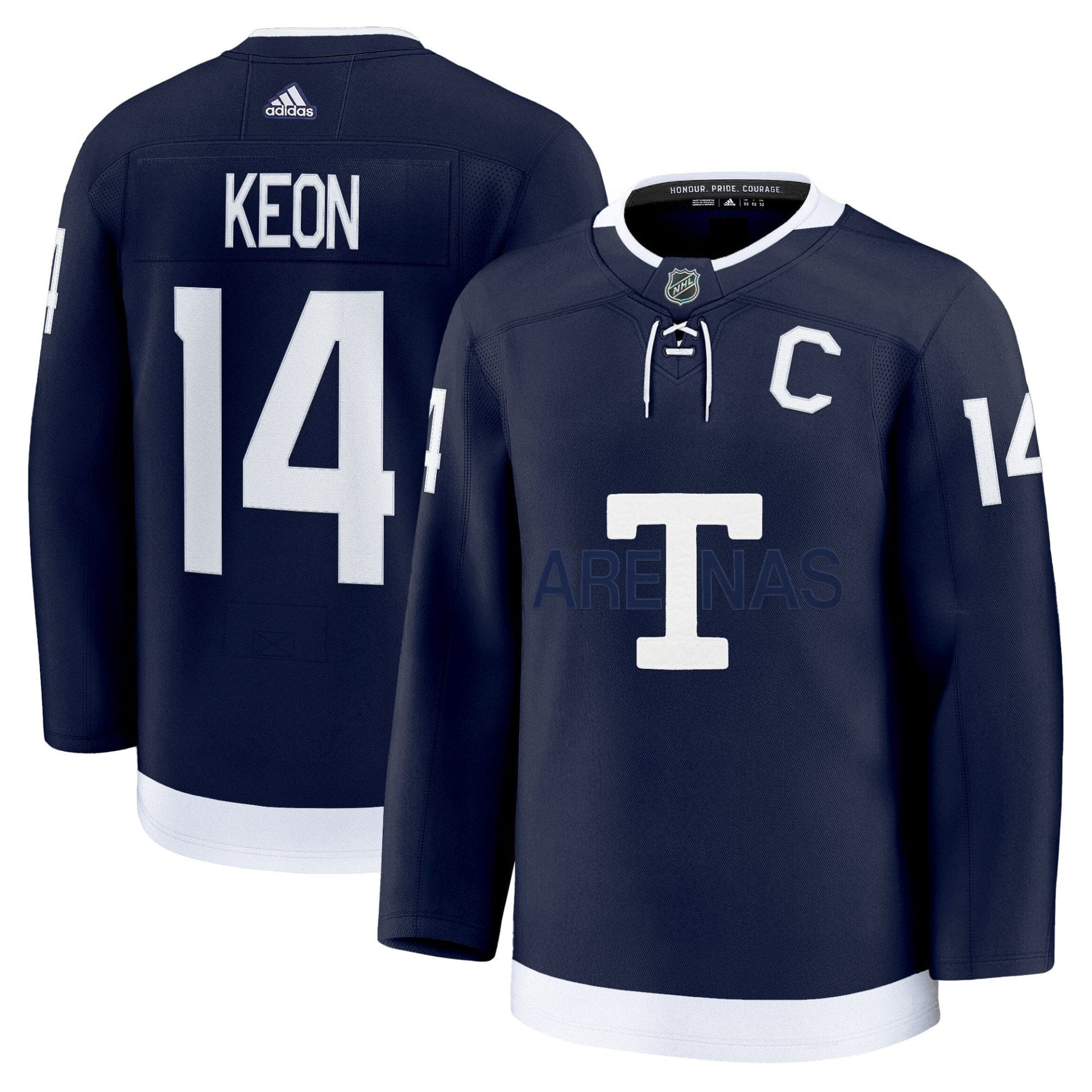 Toronto Maple Leafs Timeless Premium Jersey - All Stitched - Image 23