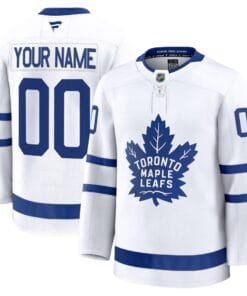 Alternative view of Toronto Maple Leafs Timeless Premium Custom Jersey - All Stitched