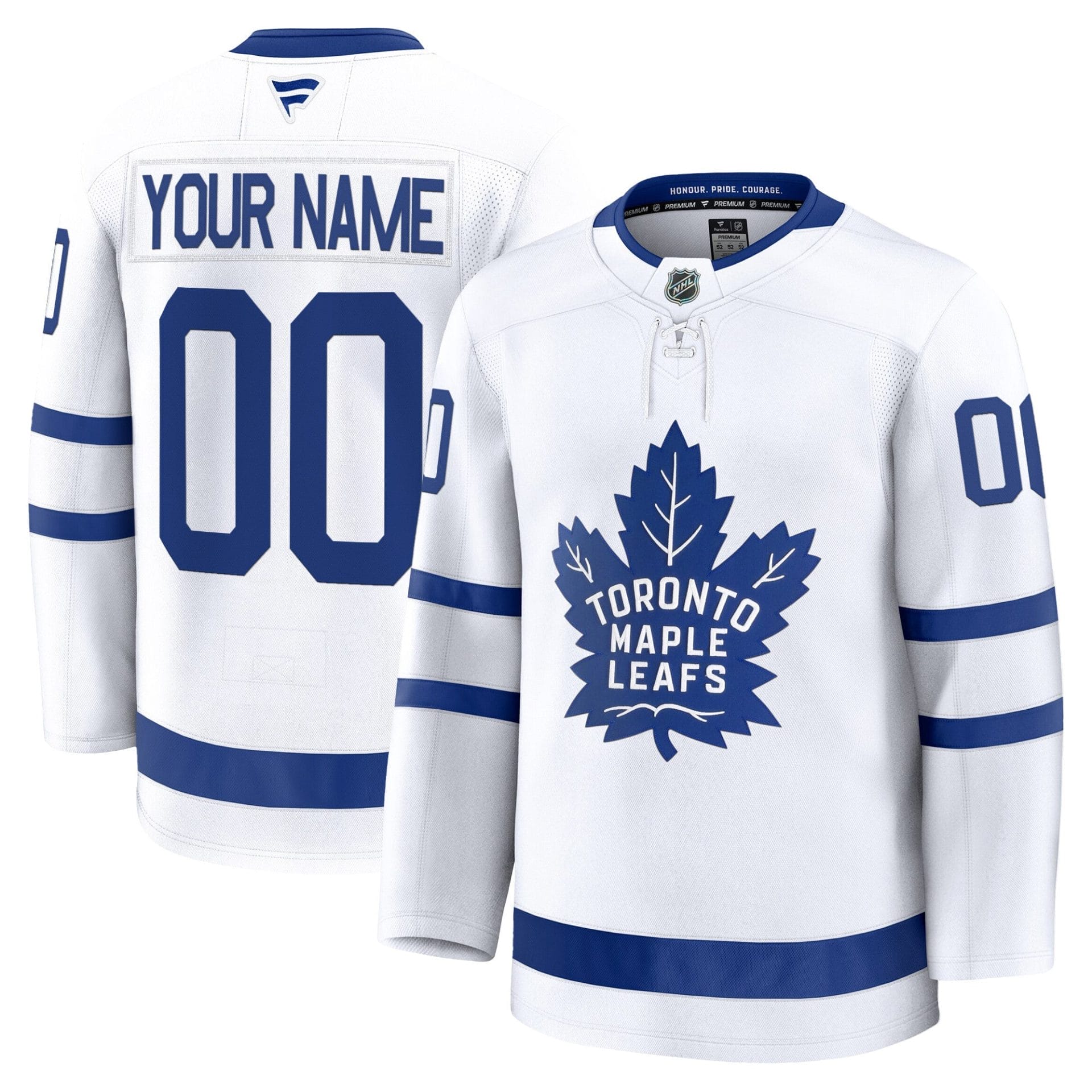 Toronto Maple Leafs Timeless Premium Custom Jersey - All Stitched - Image 2