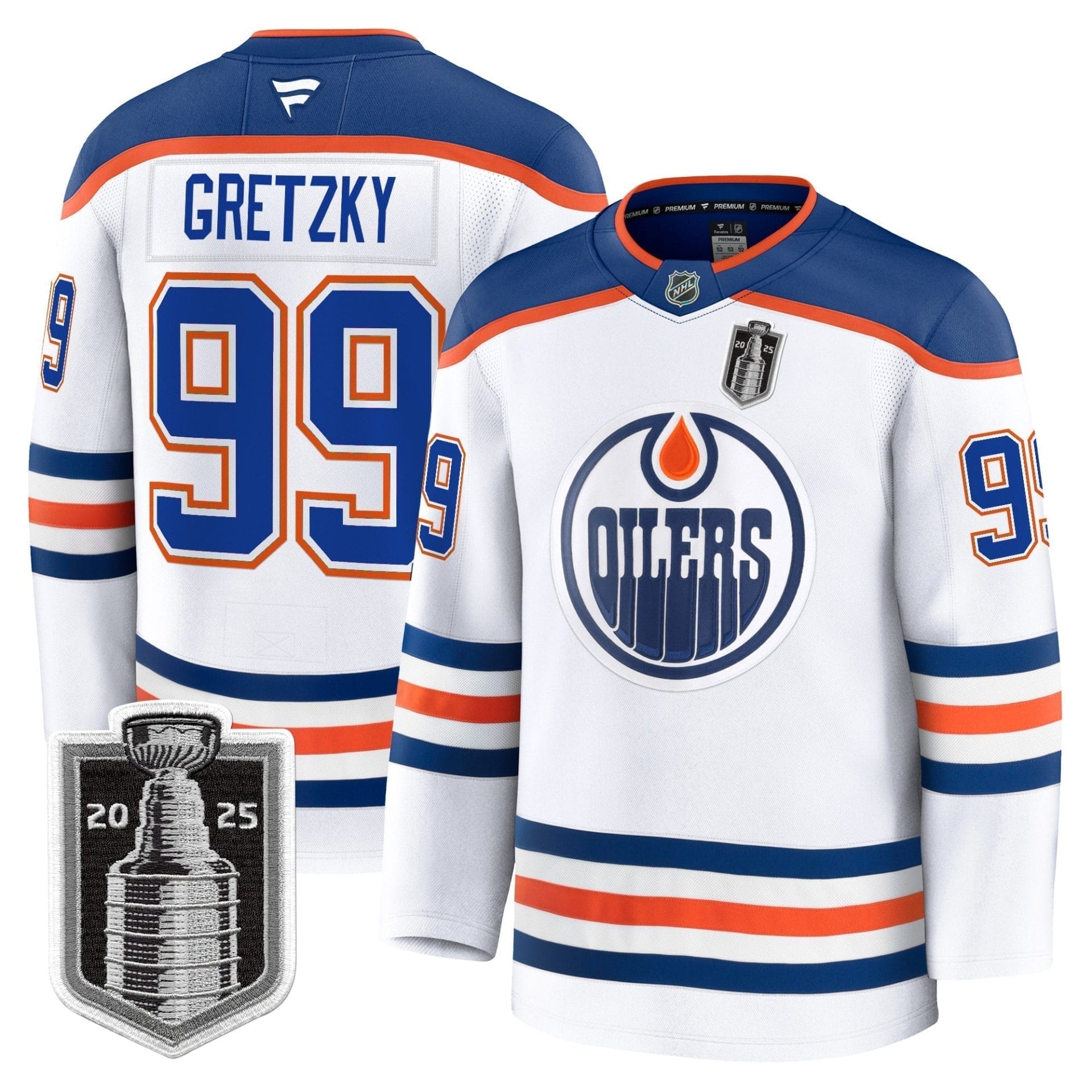 Men Edmonton Oilers 2025 Stanley Cup Final Premium Jersey - All Stitched - Image 5