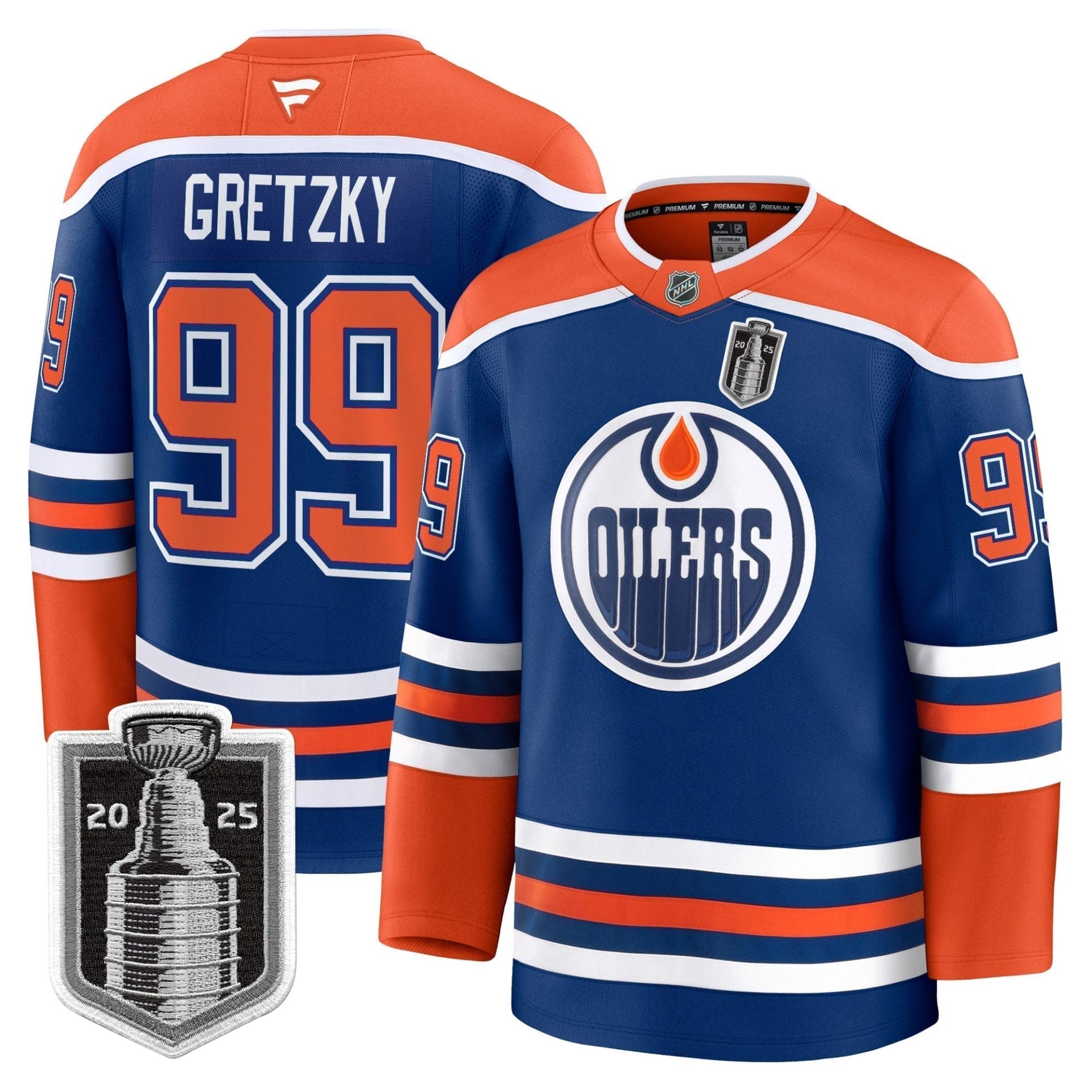 Men Edmonton Oilers 2025 Stanley Cup Final Premium Jersey - All Stitched - Image 13