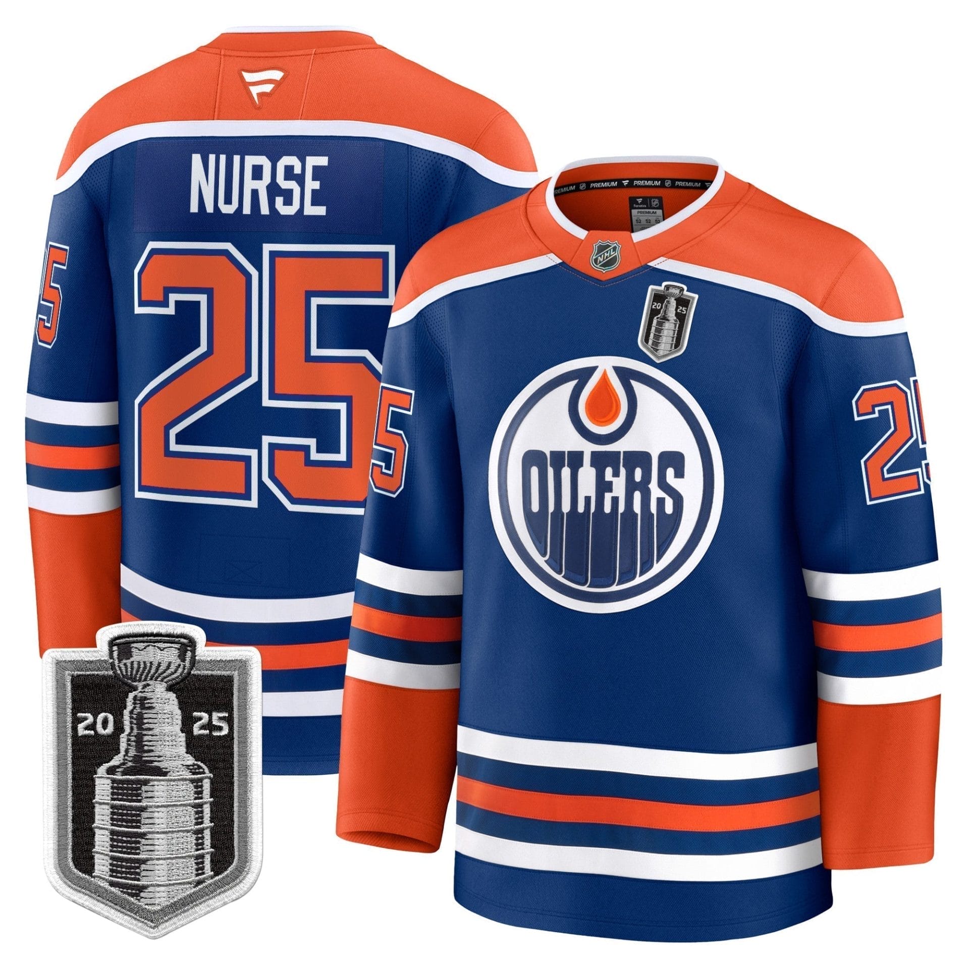 Men Edmonton Oilers 2025 Stanley Cup Final Premium Jersey - All Stitched - Image 12