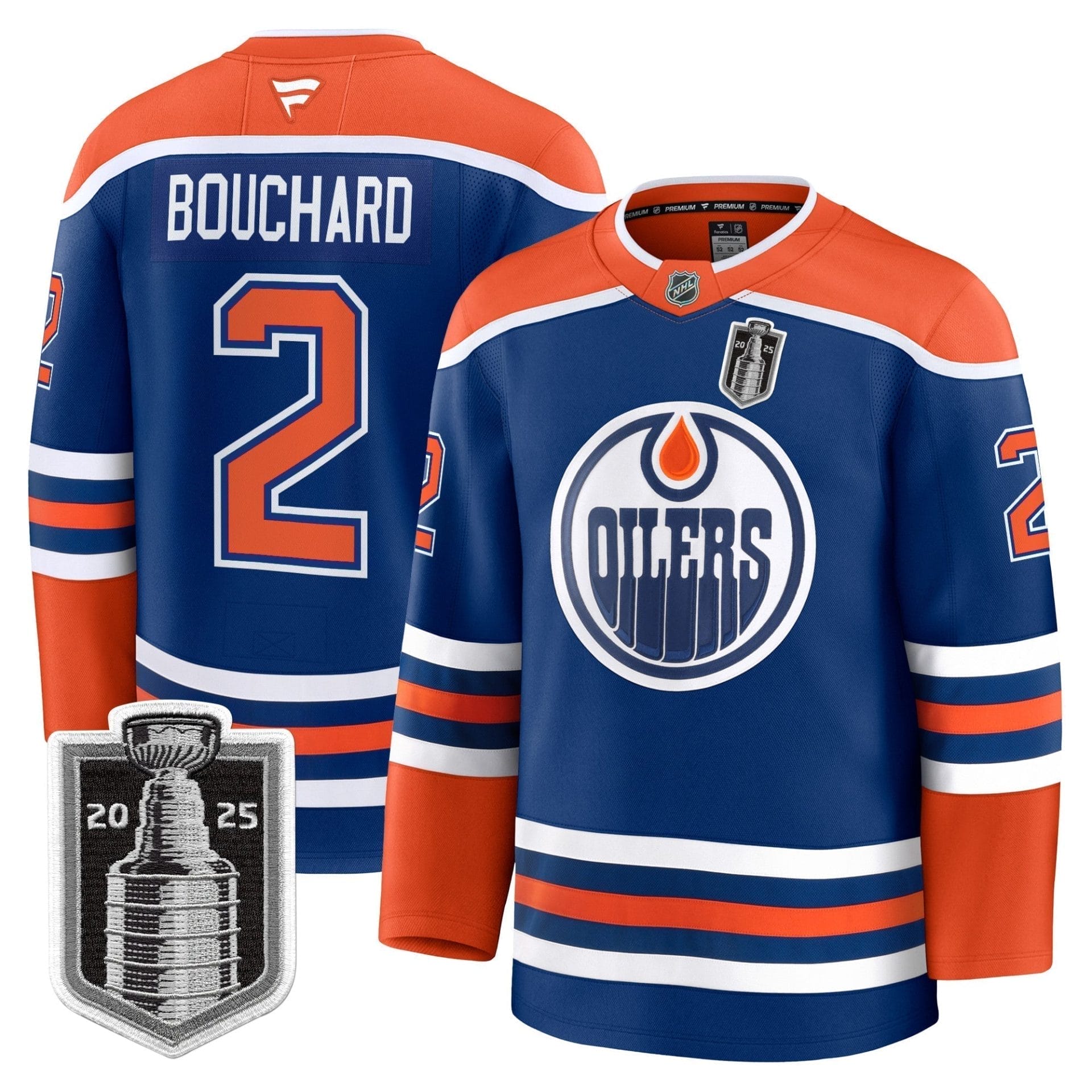 Men Edmonton Oilers 2025 Stanley Cup Final Premium Jersey - All Stitched - Image 11