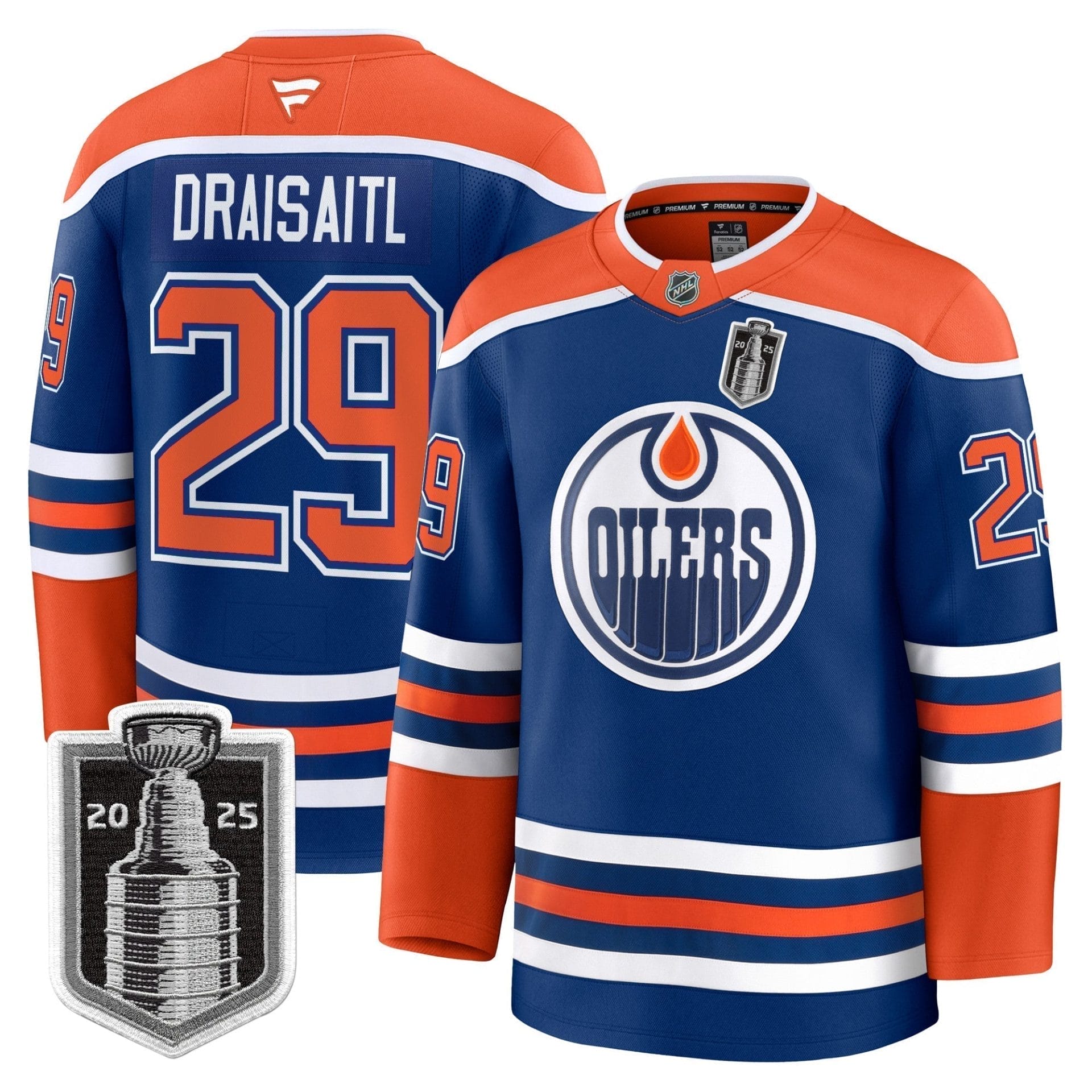 Men Edmonton Oilers 2025 Stanley Cup Final Premium Jersey - All Stitched - Image 10