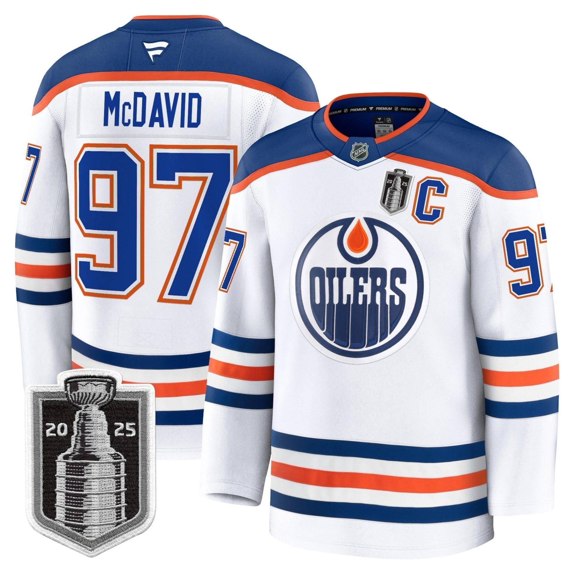 Men Edmonton Oilers 2025 Stanley Cup Final Premium Jersey - All Stitched - Image 17