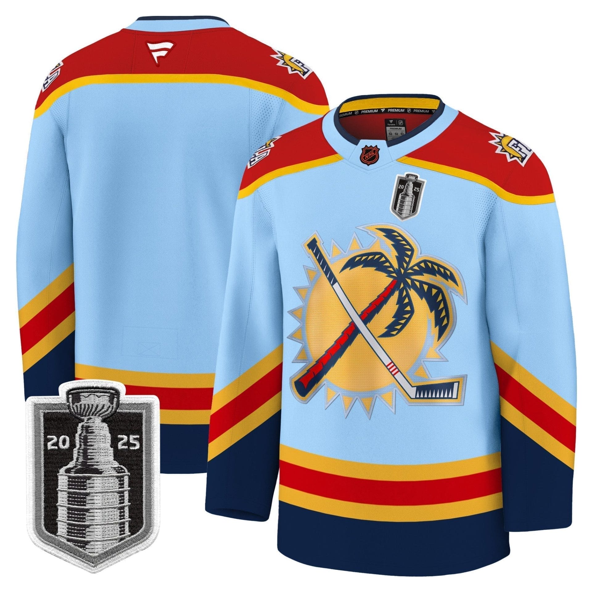Men Florida Panthers 2025 Stanley Cup Final Premium Jersey - All Stitched - Image 17