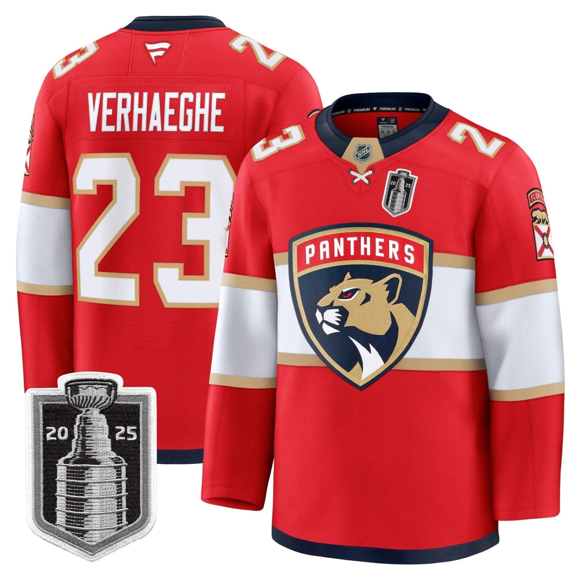 Men Florida Panthers 2025 Stanley Cup Final Premium Jersey - All Stitched - Image 5