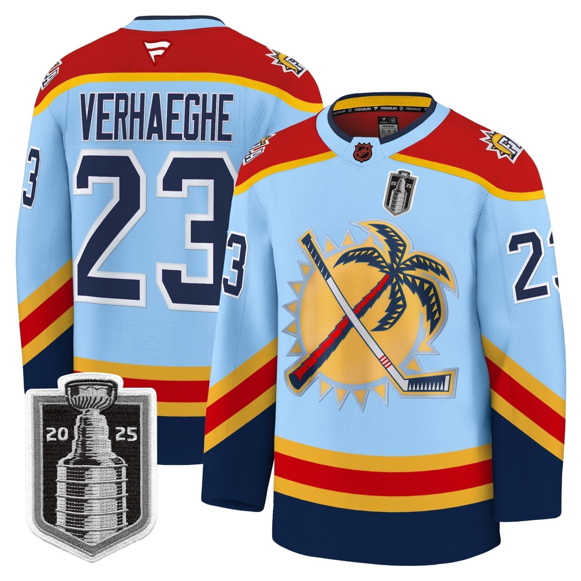 Men Florida Panthers 2025 Stanley Cup Final Premium Jersey - All Stitched - Image 14