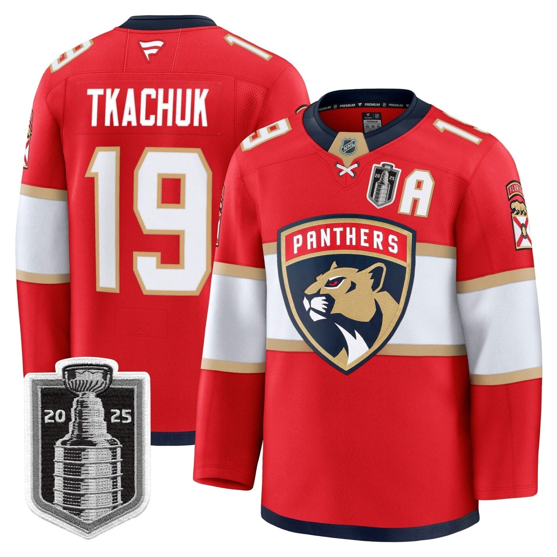 Men Florida Panthers 2025 Stanley Cup Final Premium Jersey - All Stitched - Image 25