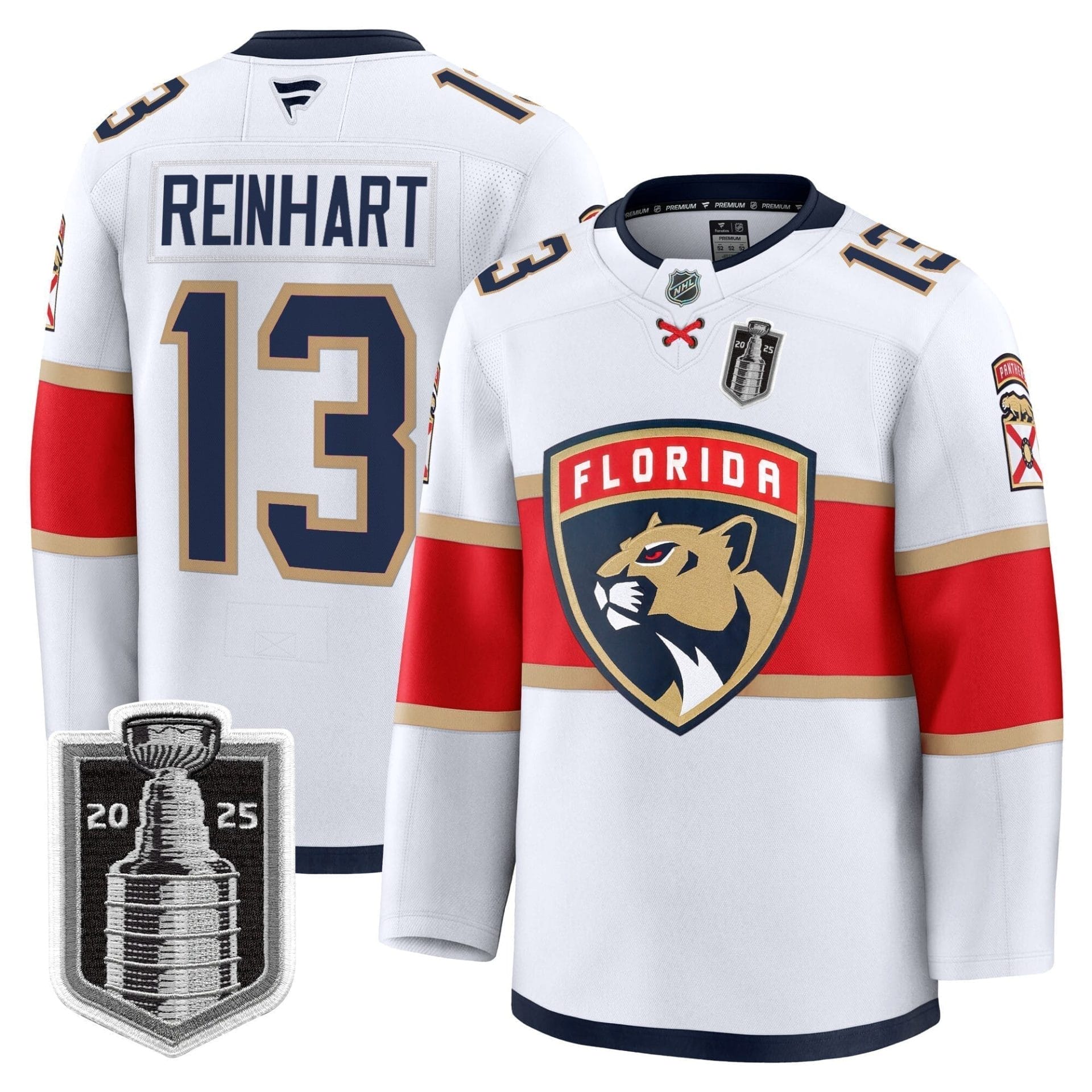Men Florida Panthers 2025 Stanley Cup Final Premium Jersey - All Stitched - Image 12