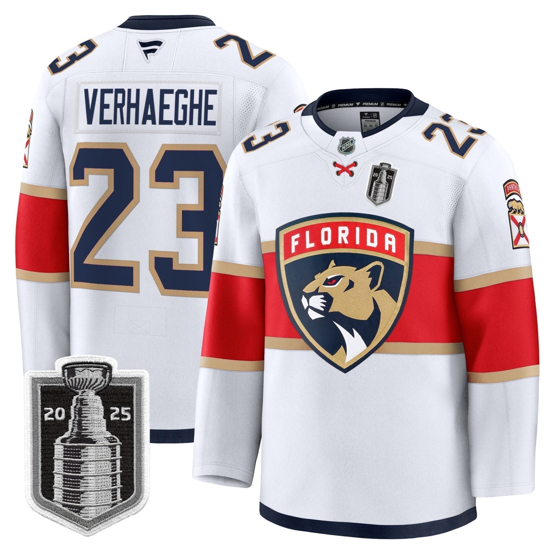 Men Florida Panthers 2025 Stanley Cup Final Premium Jersey - All Stitched - Image 21