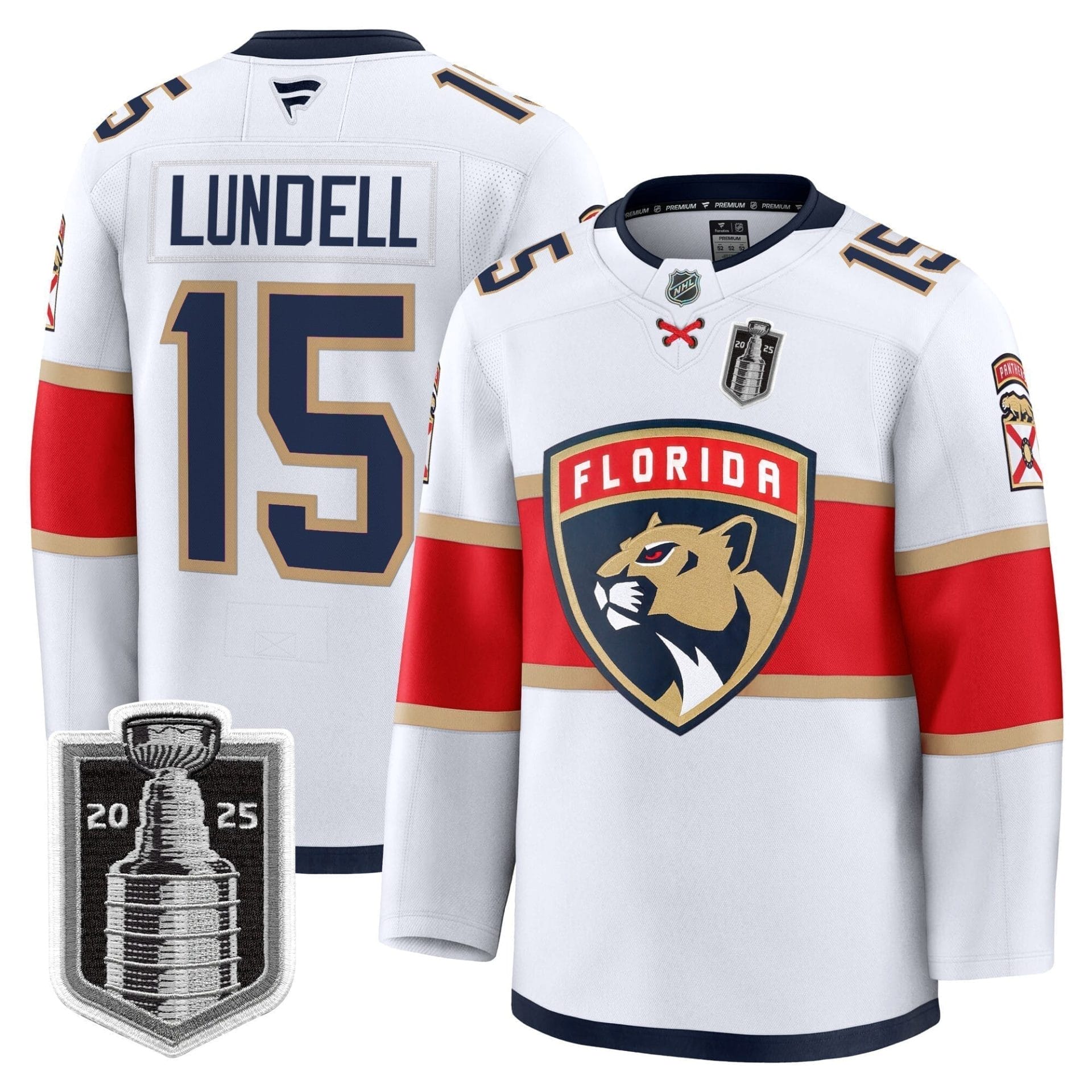 Men Florida Panthers 2025 Stanley Cup Final Premium Jersey - All Stitched - Image 23