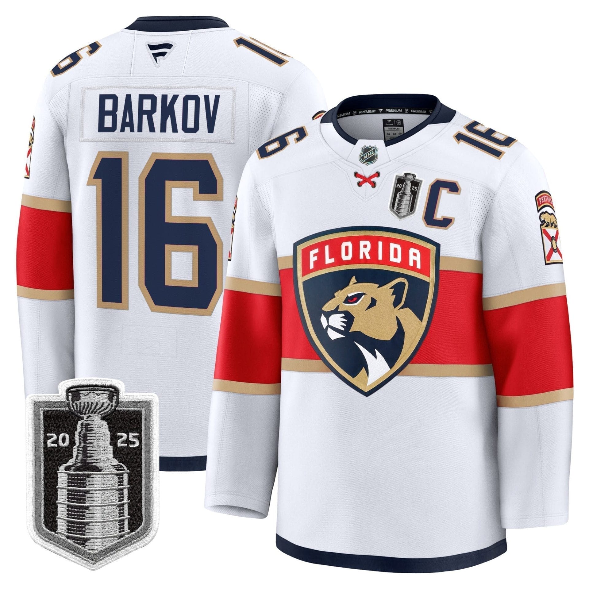 Men Florida Panthers 2025 Stanley Cup Final Premium Jersey - All Stitched - Image 19