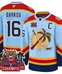 Florida Panthers 2025 Stanley Cup B2B Champions Jersey - All Stitched