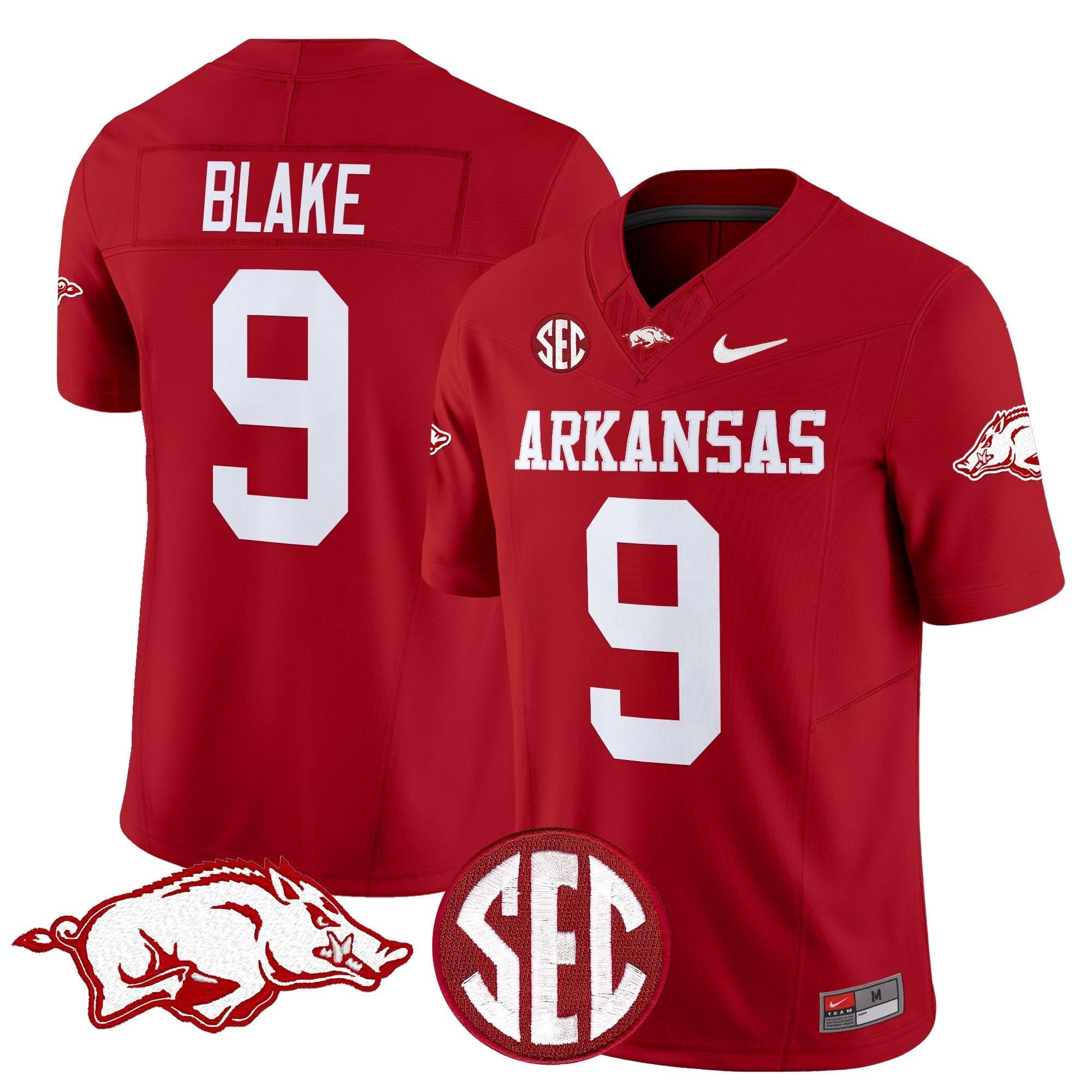 Arkansas Razorbacks Vapor Limited Jersey - All Stitched - Image 29