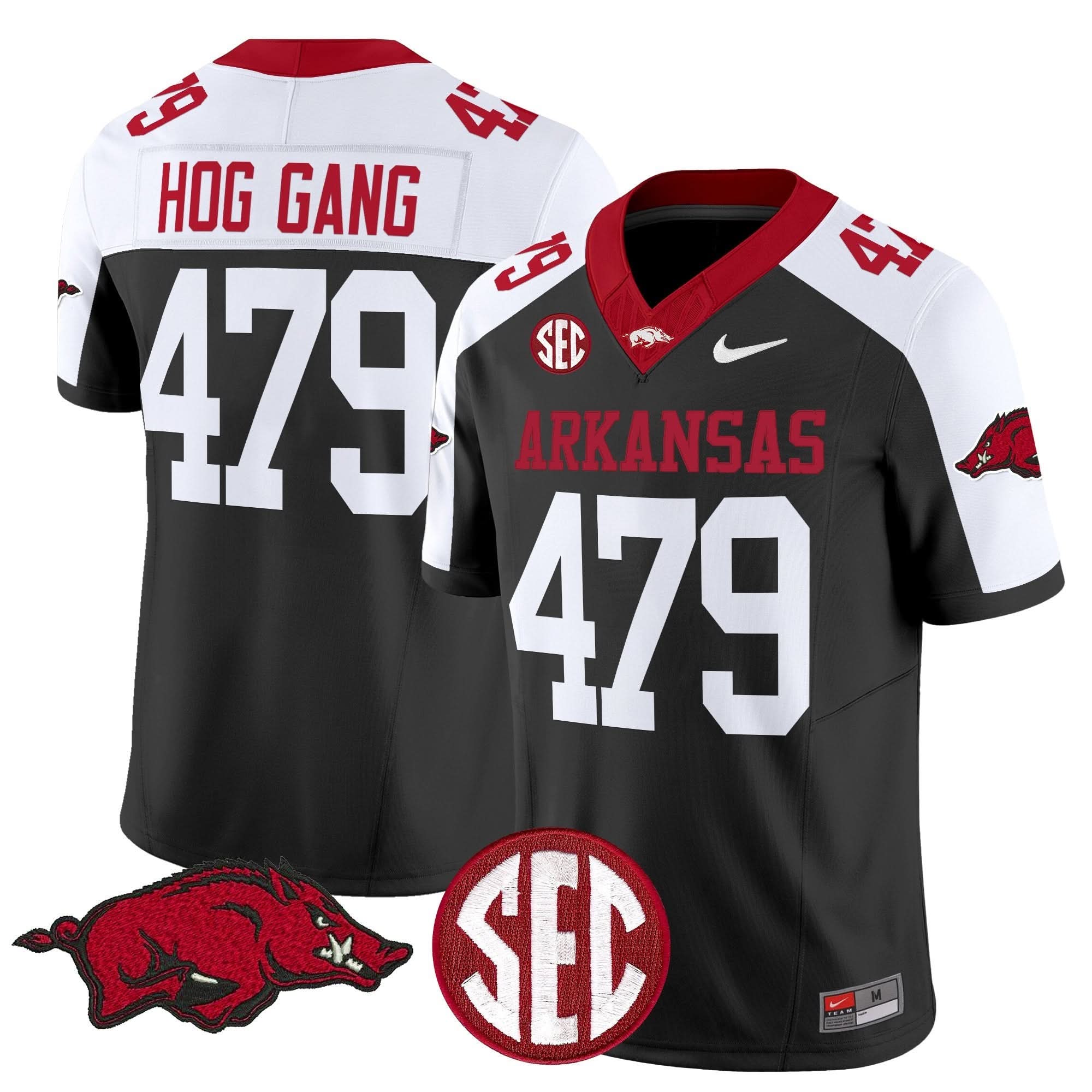 Arkansas Razorbacks Vapor Limited Jersey - All Stitched - Image 30