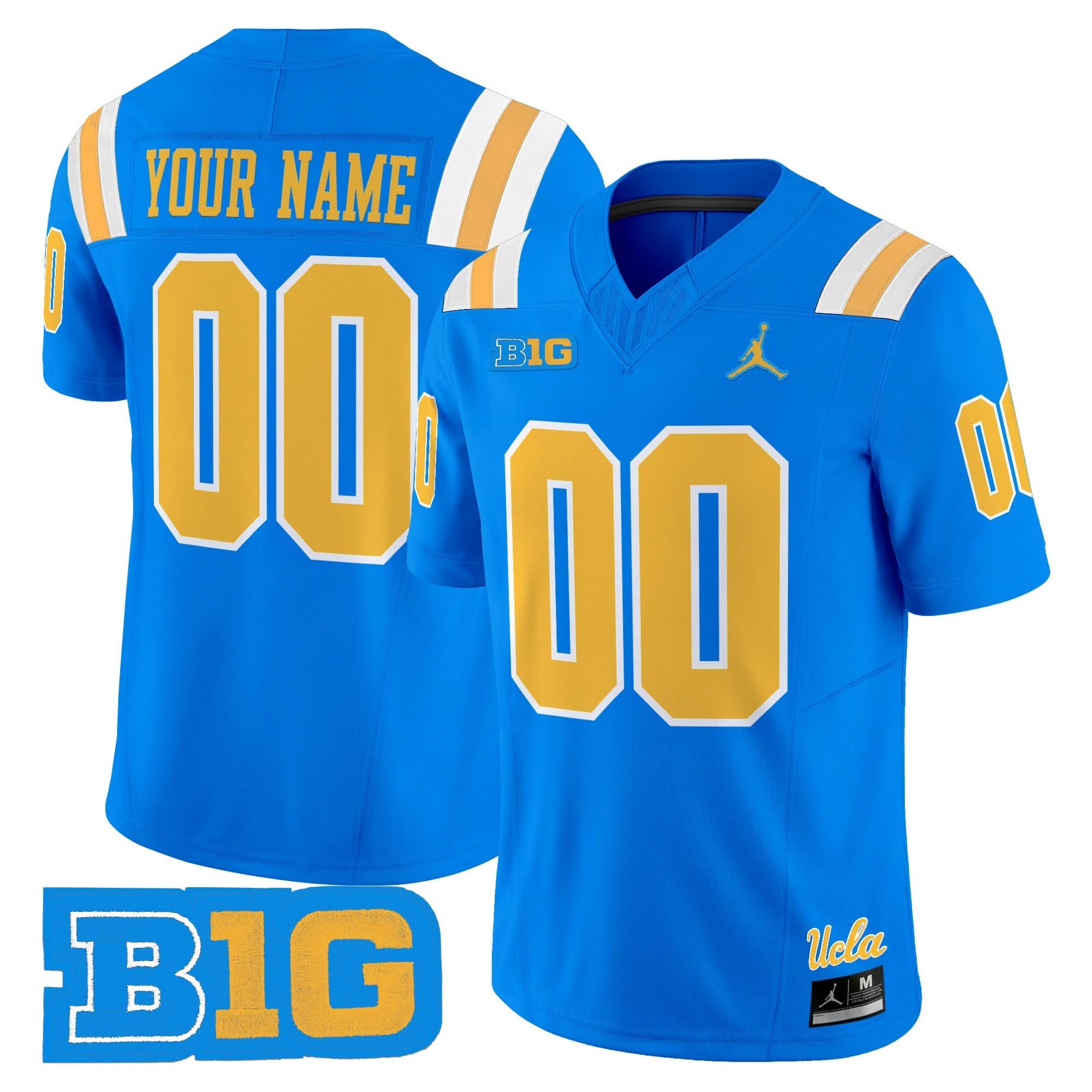 Custom UCLA Bruins Jersey Name, Number 2025 Vapor Limited - All Stitched - Image 3