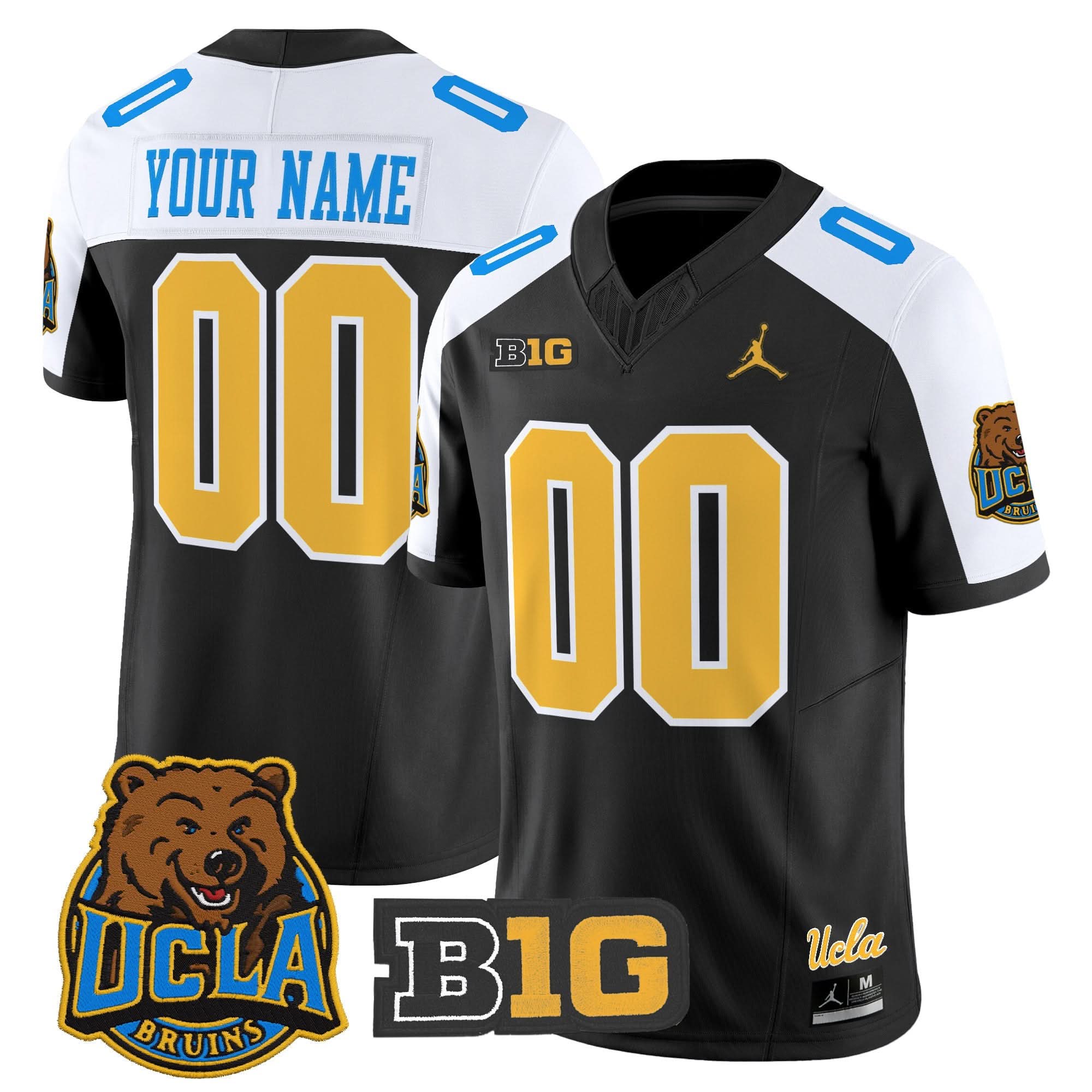 Custom UCLA Bruins Jersey Name, Number 2025 Vapor Limited - All Stitched - Image 2