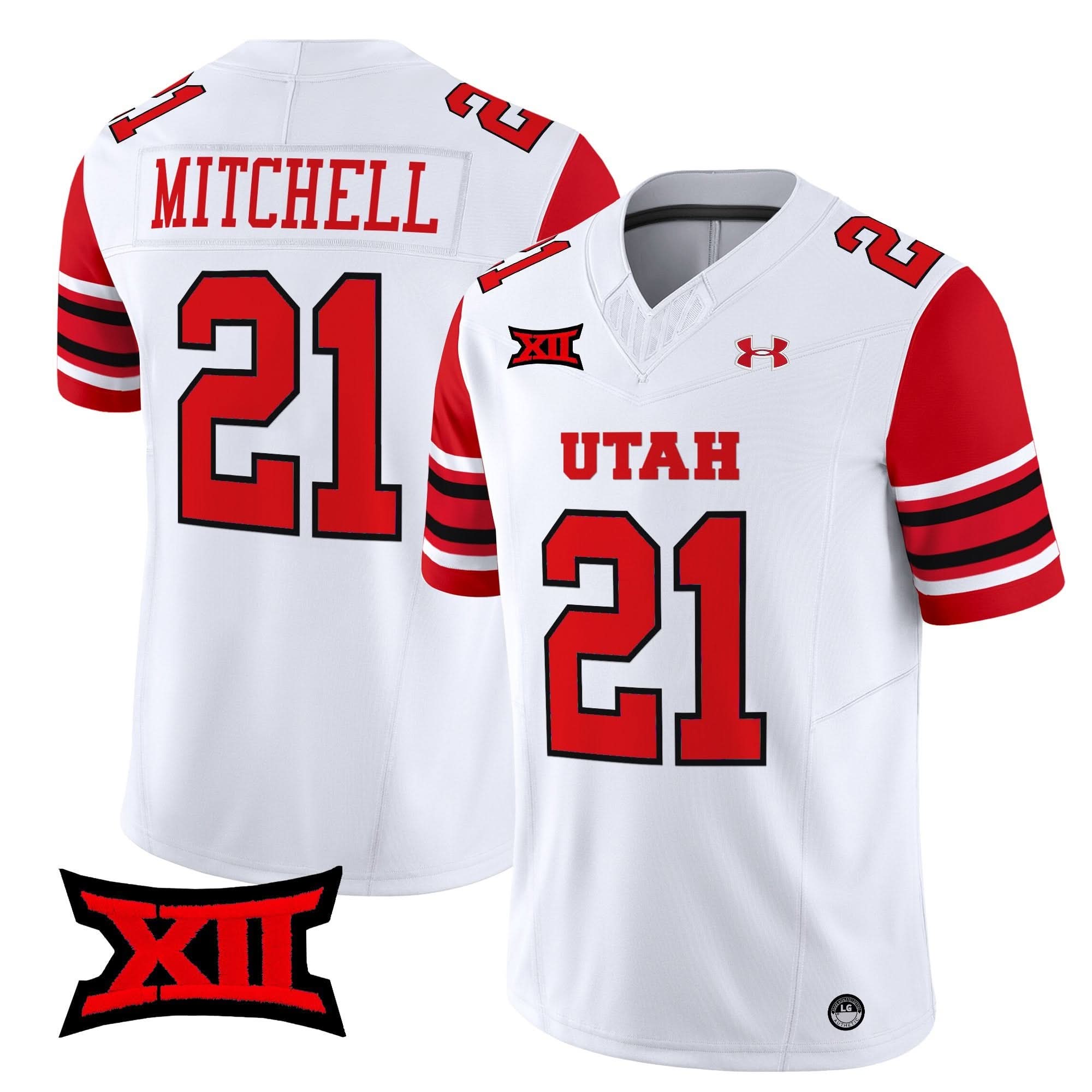 Utah Utes 2025 Vapor Limited Jersey - All Stitched - Image 18