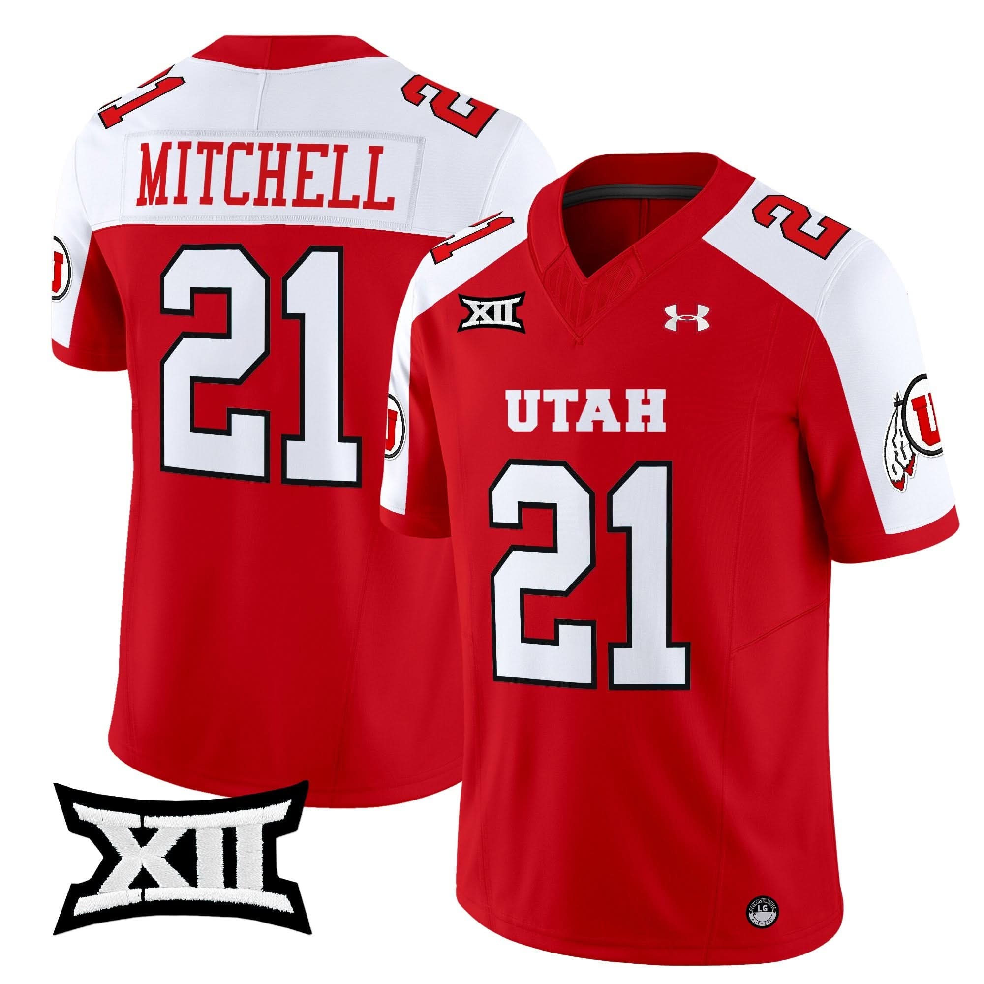 Utah Utes 2025 Vapor Limited Jersey - All Stitched - Image 28
