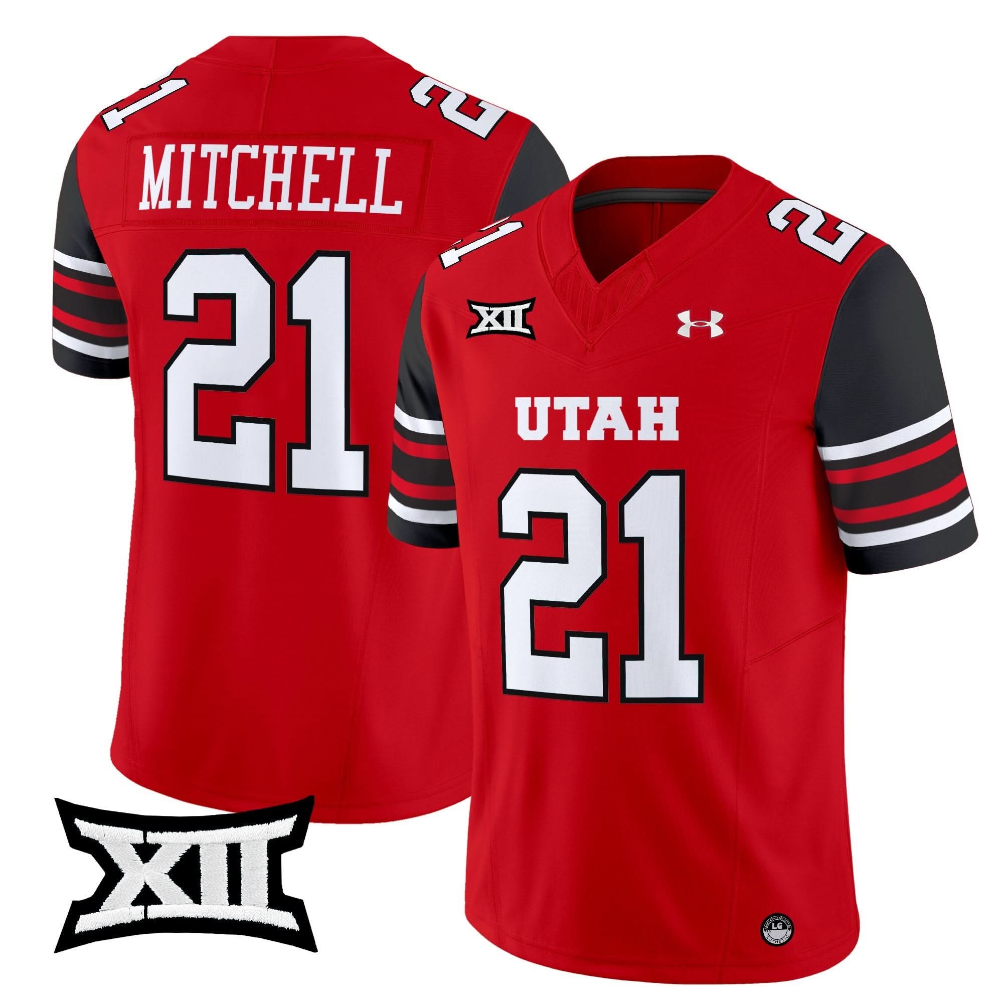 Utah Utes 2025 Vapor Limited Jersey - All Stitched - Image 43
