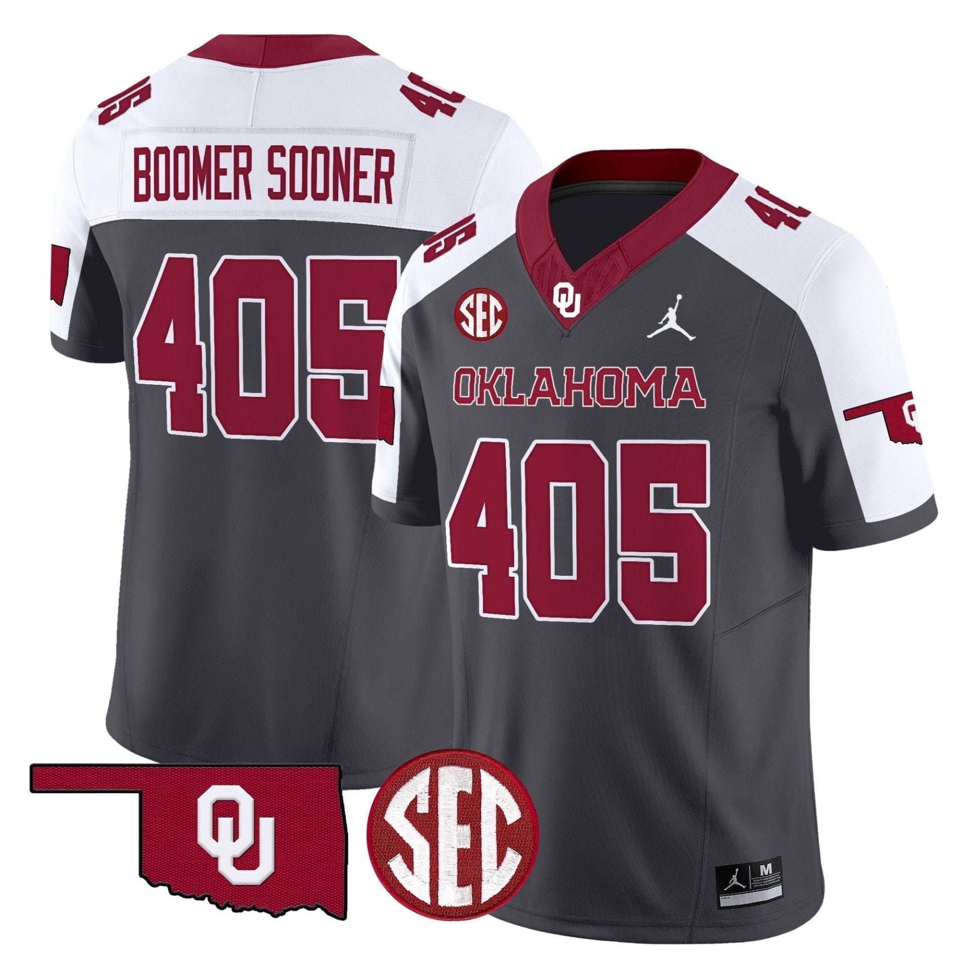 Oklahoma Sooners 2025 Vapor Limited Jersey - All Stitched - Image 8