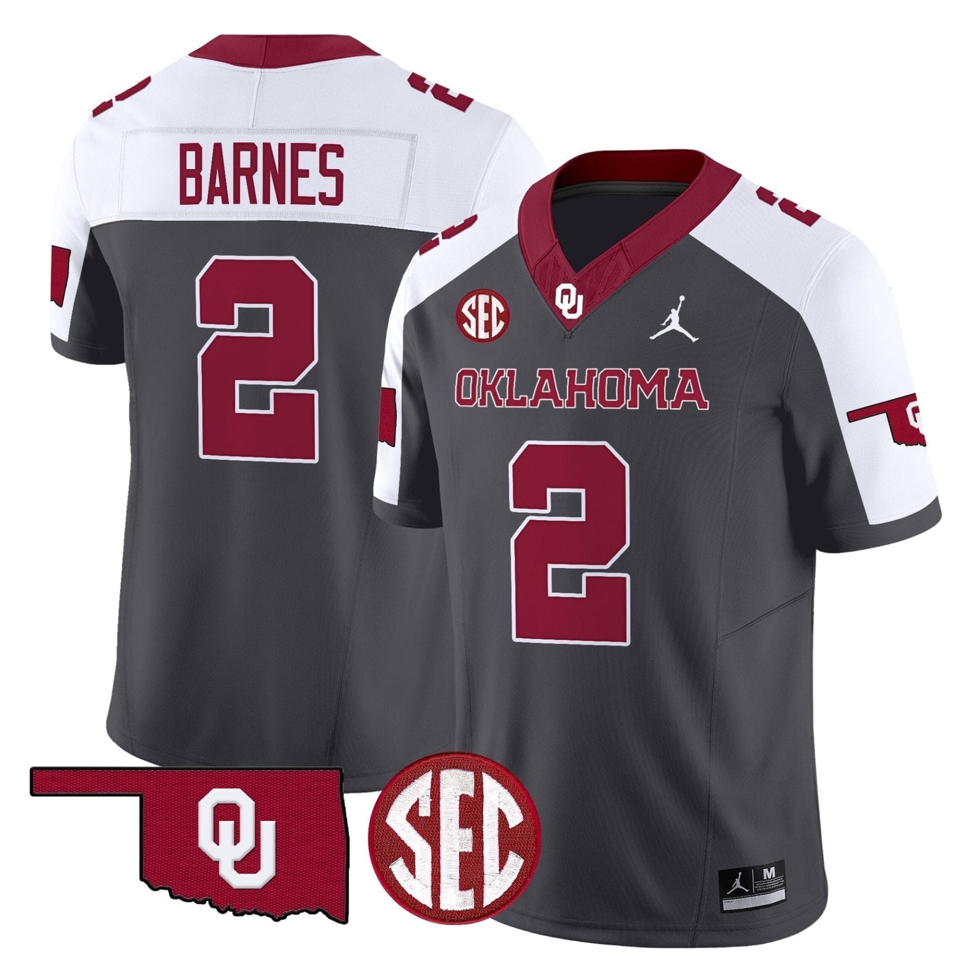 Oklahoma Sooners 2025 Vapor Limited Jersey - All Stitched - Image 35