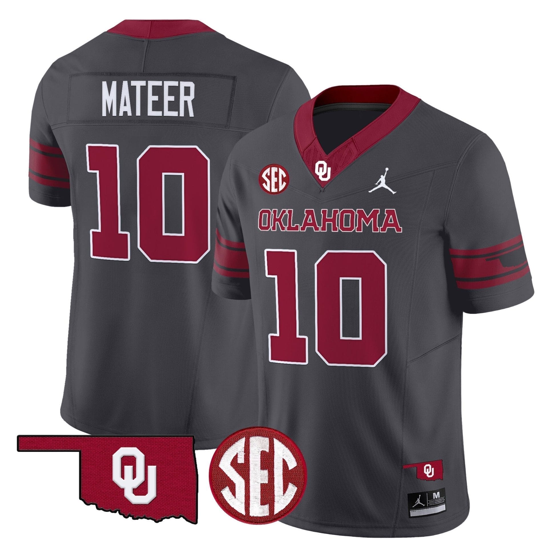 Oklahoma Sooners 2025 Vapor Limited Jersey - All Stitched - Image 4
