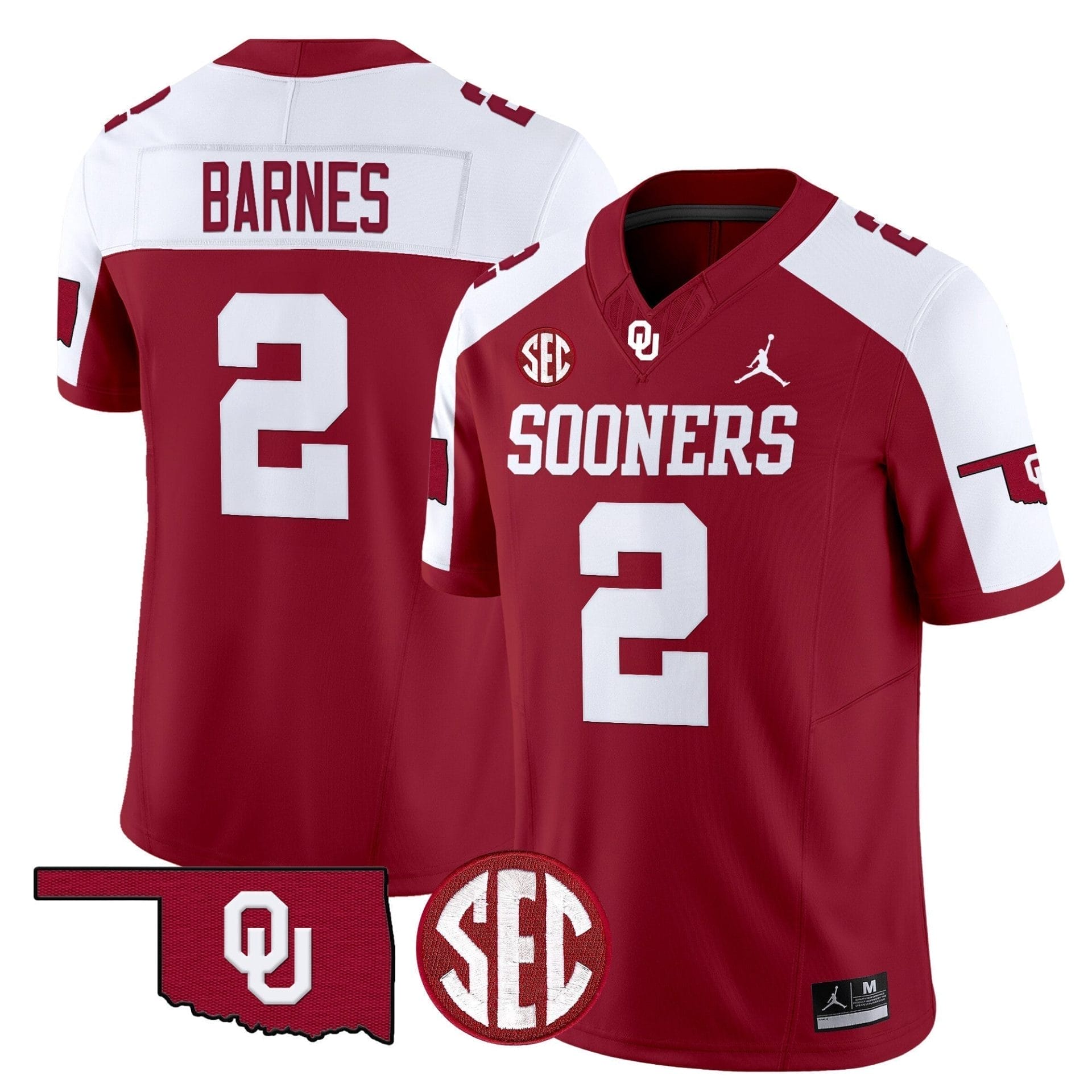Oklahoma Sooners 2025 Vapor Limited Jersey - All Stitched - Image 45