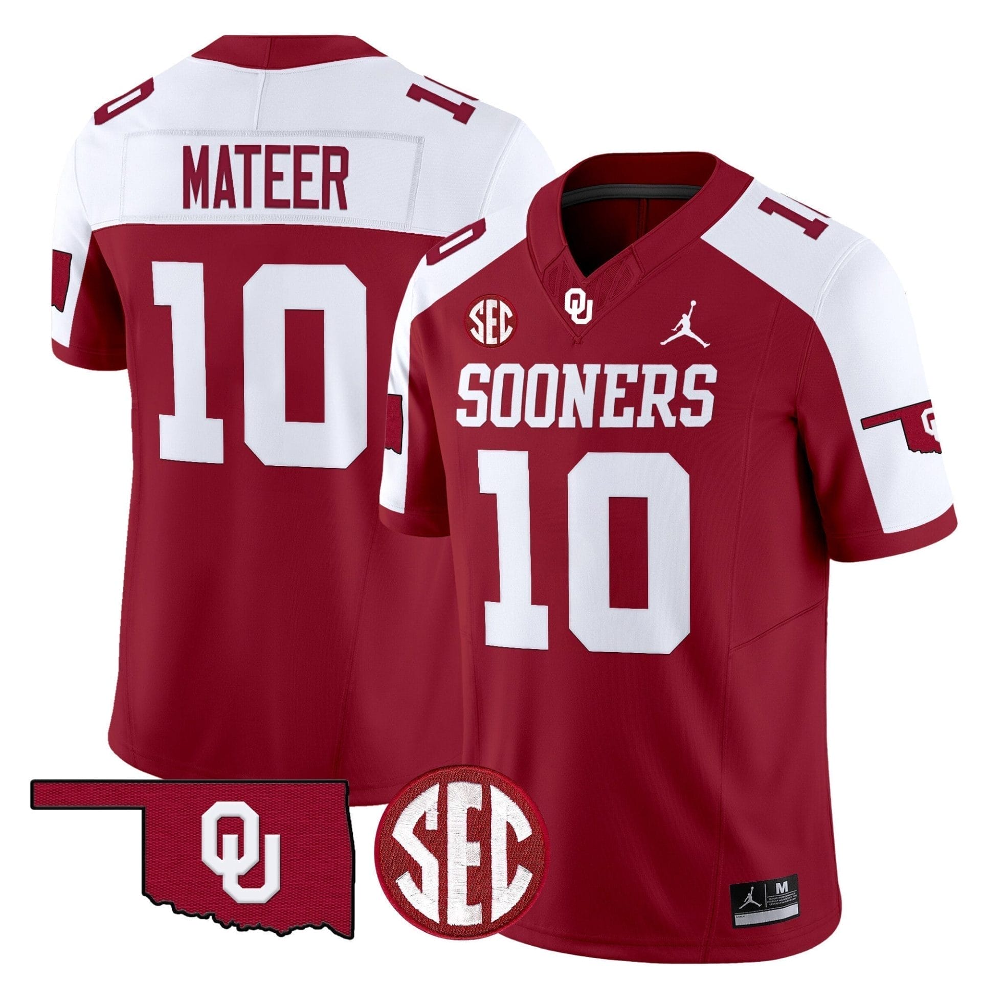Oklahoma Sooners 2025 Vapor Limited Jersey - All Stitched