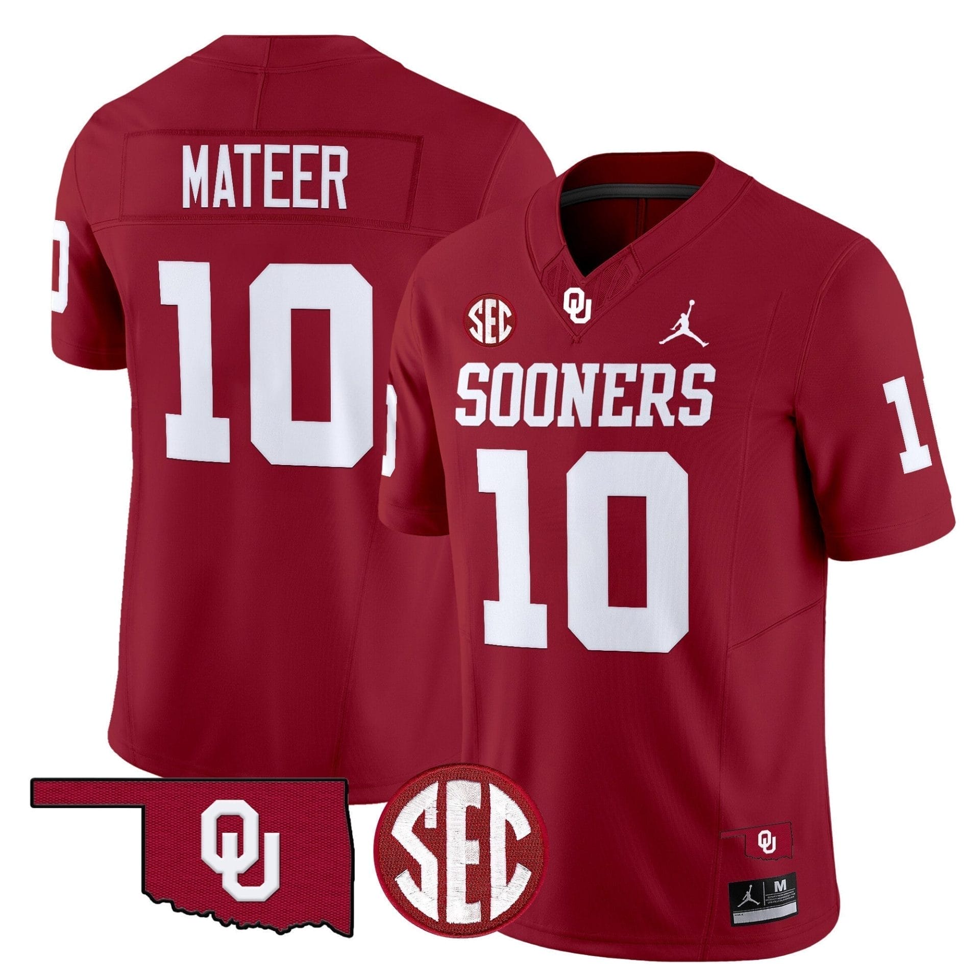 Oklahoma Sooners 2025 Vapor Limited Jersey - All Stitched - Image 2