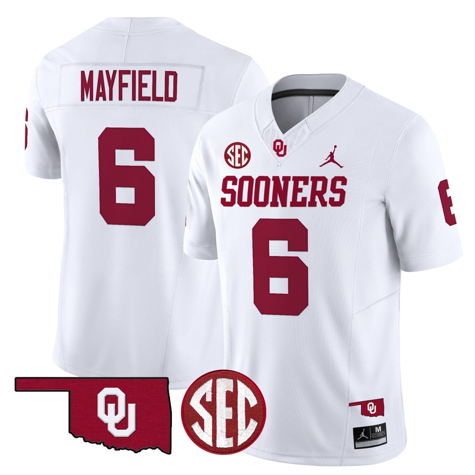 Oklahoma Sooners 2025 Vapor Limited Jersey - All Stitched - Image 20