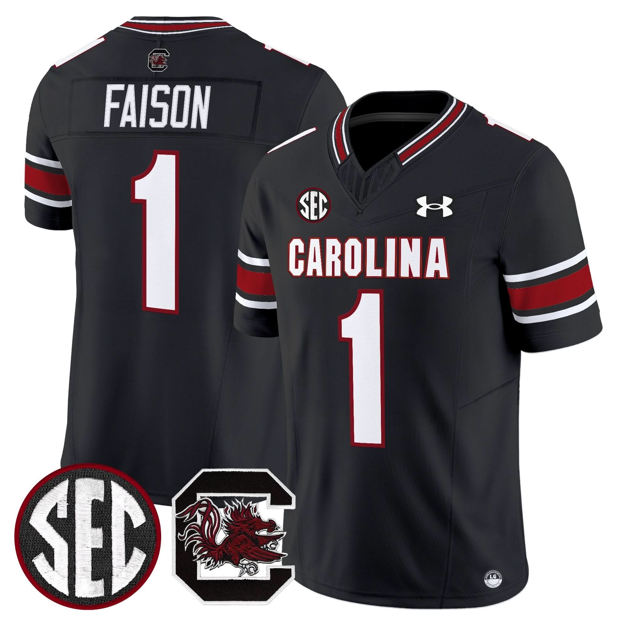 South Carolina Gamecocks 2025 Vapor Limited Jersey - All Stitched - Image 31