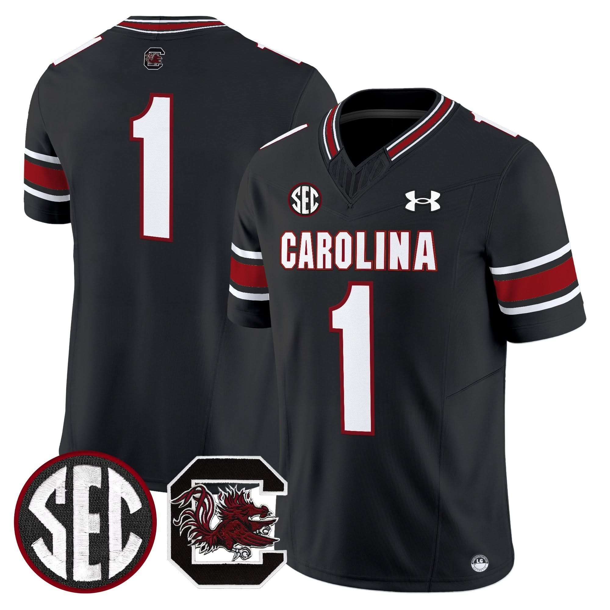 South Carolina Gamecocks 2025 Vapor Limited Jersey - All Stitched - Image 33