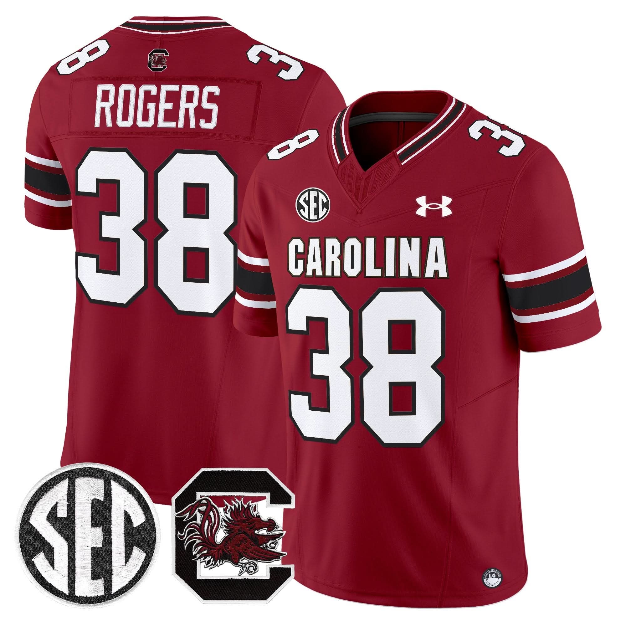 South Carolina Gamecocks 2025 Vapor Limited Jersey - All Stitched - Image 8