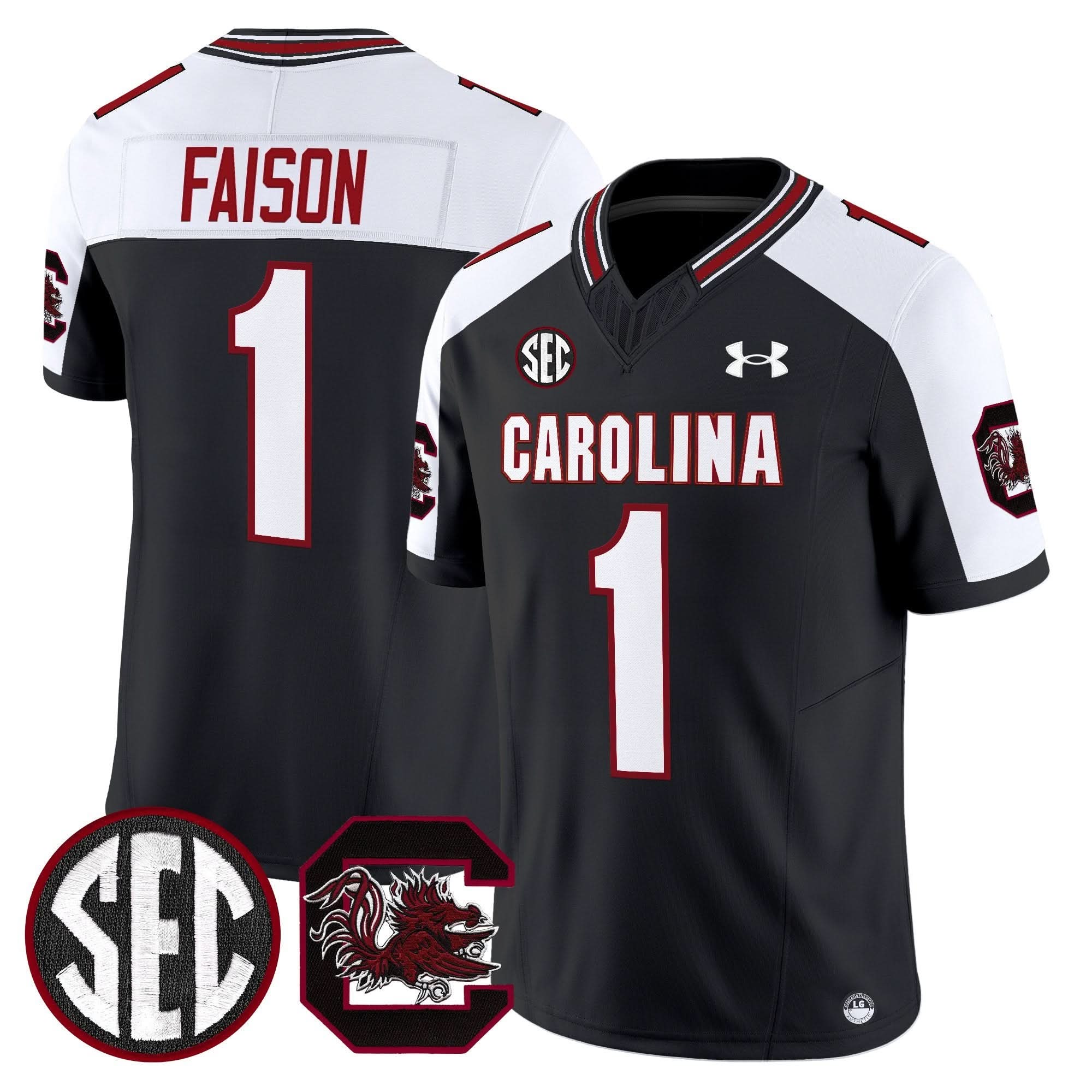 South Carolina Gamecocks 2025 Vapor Limited Jersey - All Stitched - Image 19